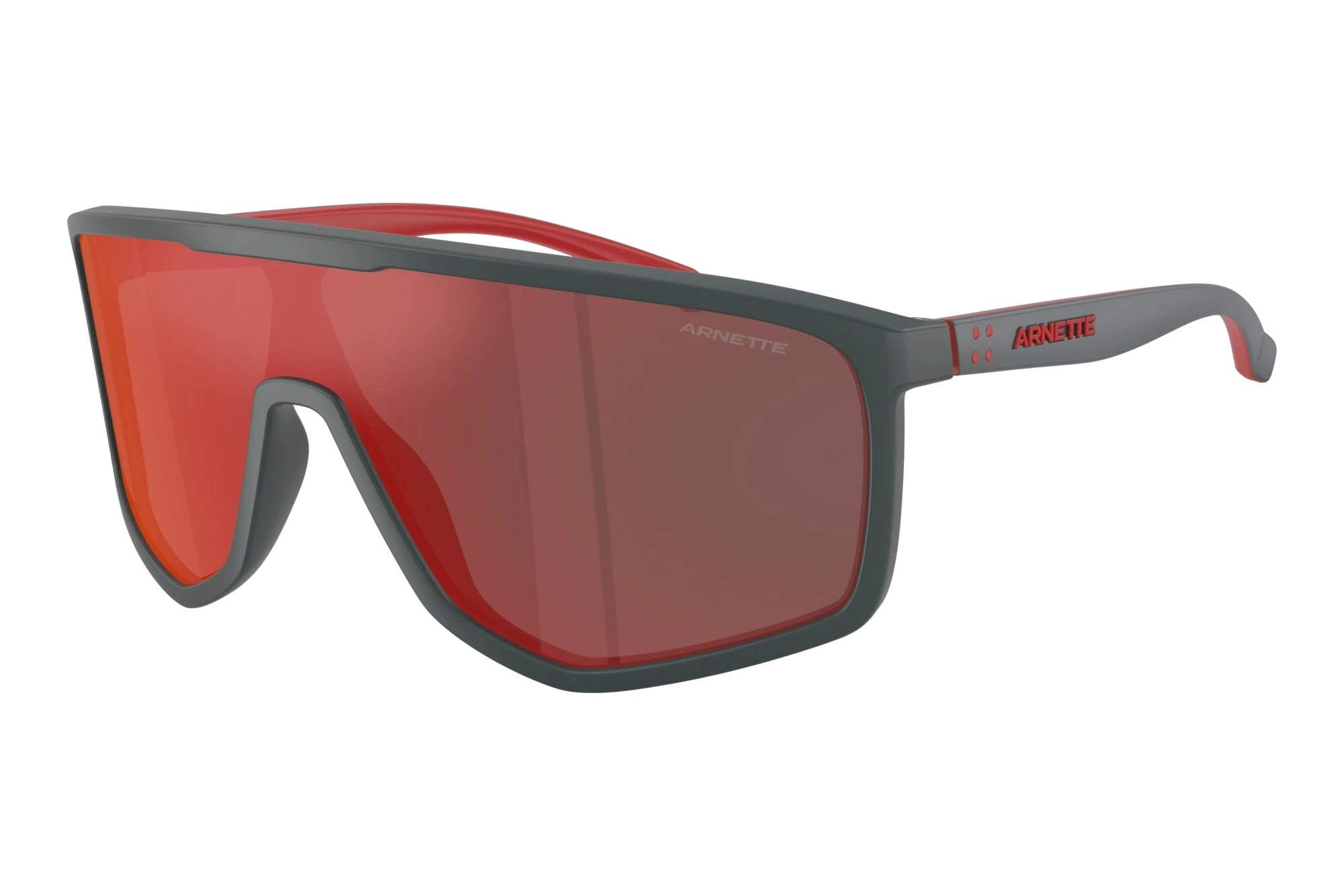 Arnette   AN4360 28416Q Dark Grey Mirror Red/YellowDark Grey