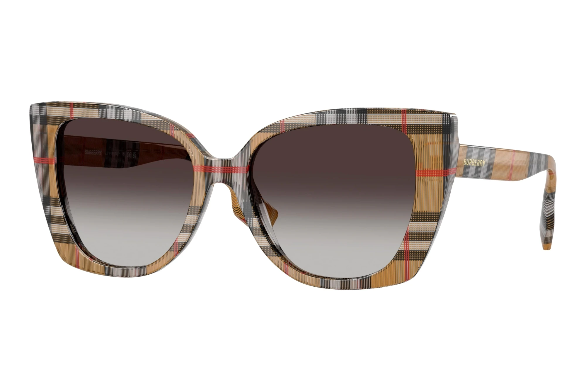 Burberry   BE4393 39448G Grey GradientVintage Check