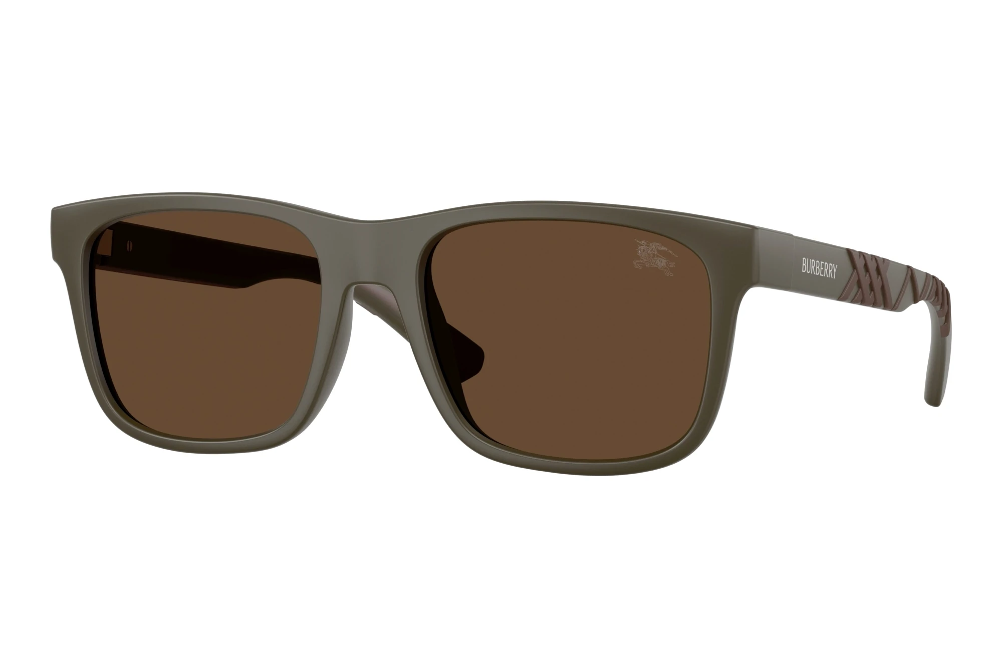 Burberry   BE4499U 426373 Dark BrownMatte Green