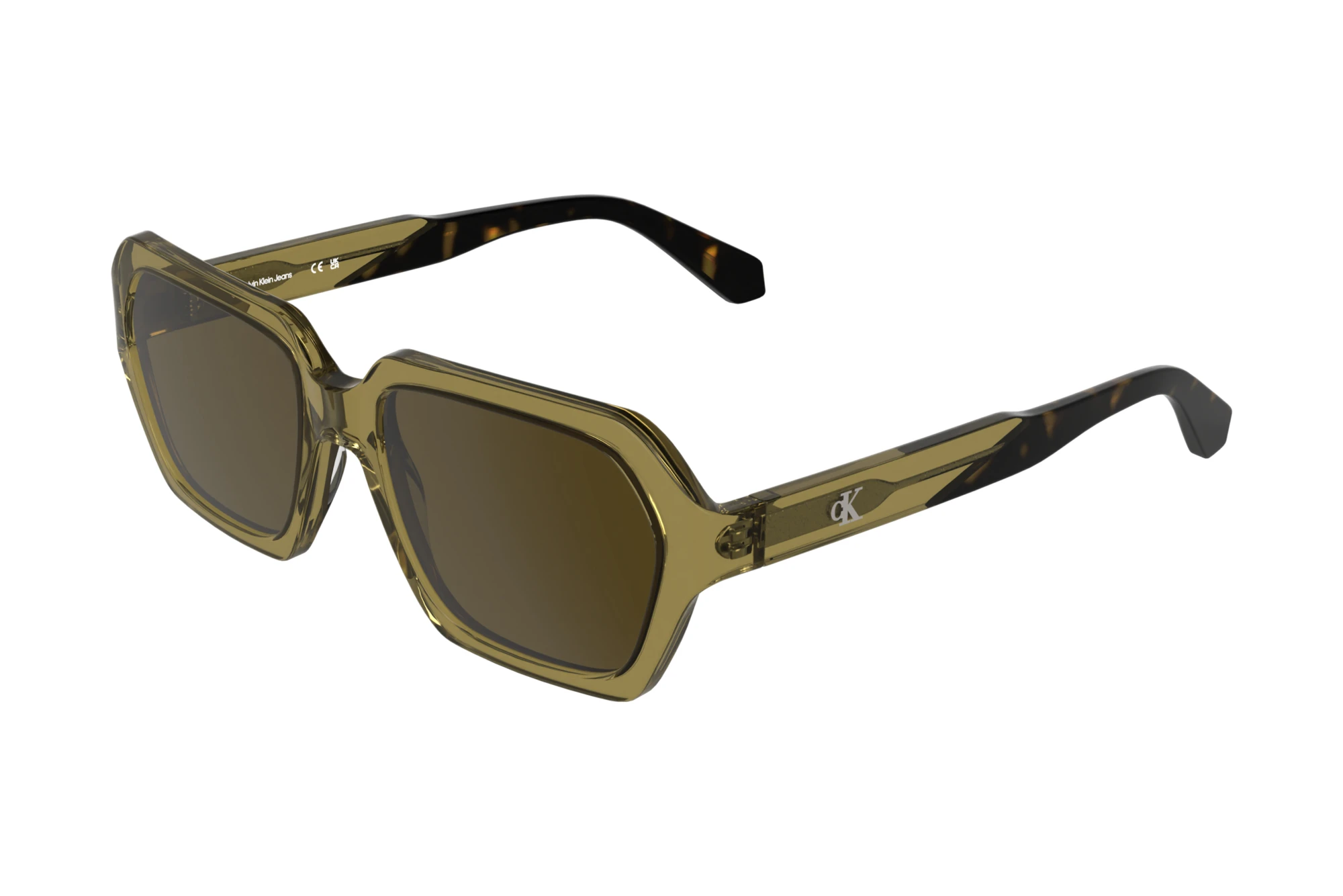 Calvin Klein   CKJ26605S 213 BROWN TRANSPARENT HONEY