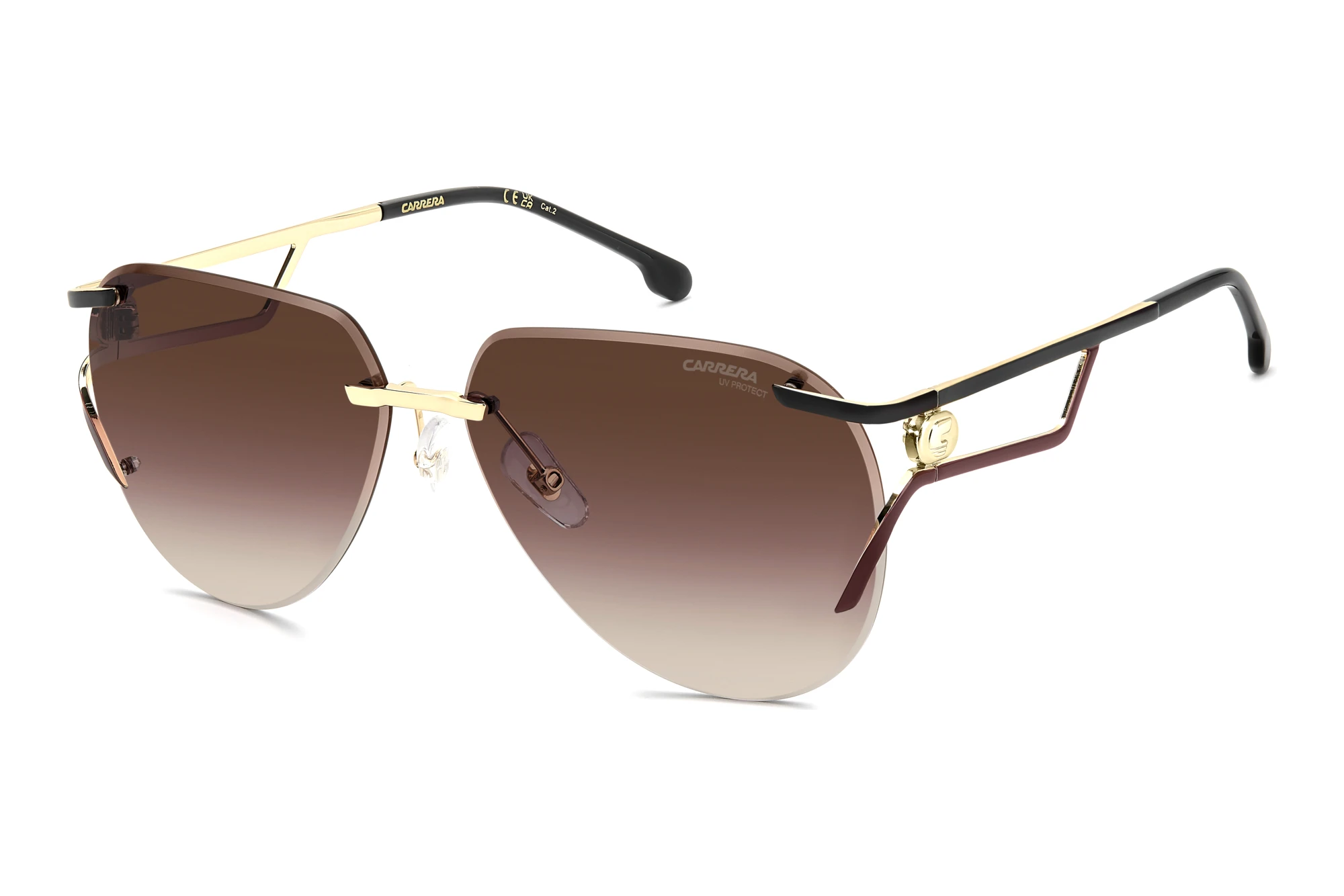 Carrera   CARRERA 3103/S NOA/M2 BROWN SHADED PINKGOLD BURGUNDY