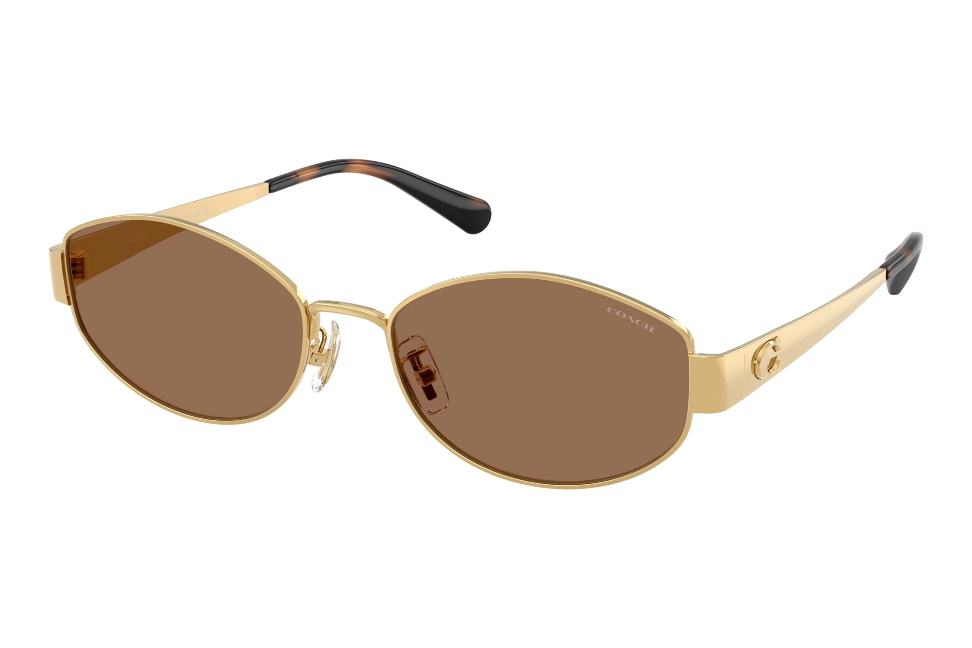 Coach   HC7192D 944113 Dark Brown SolidShiny Gold