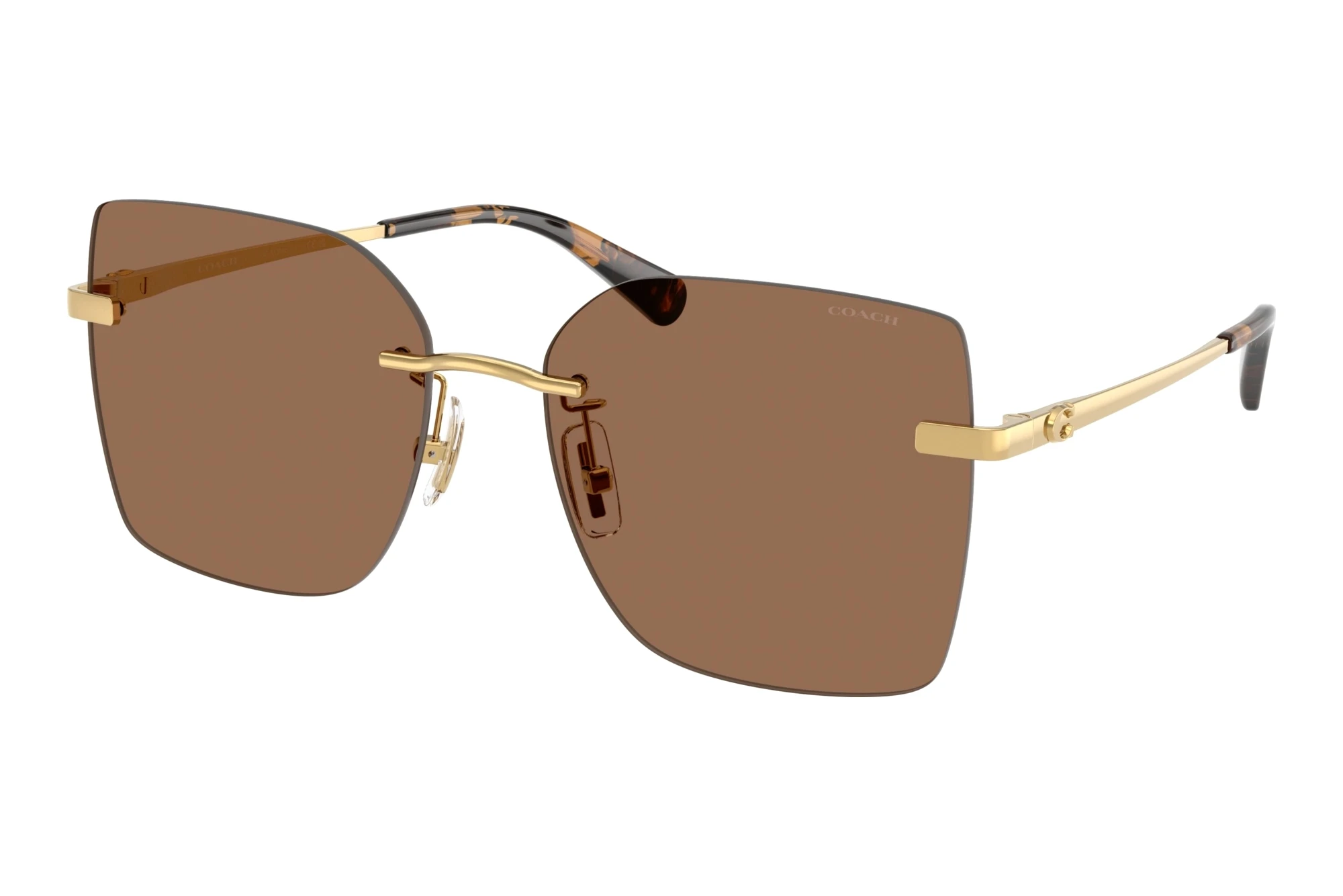 Coach   HC7193D 944113 Brown SolidShiny Gold