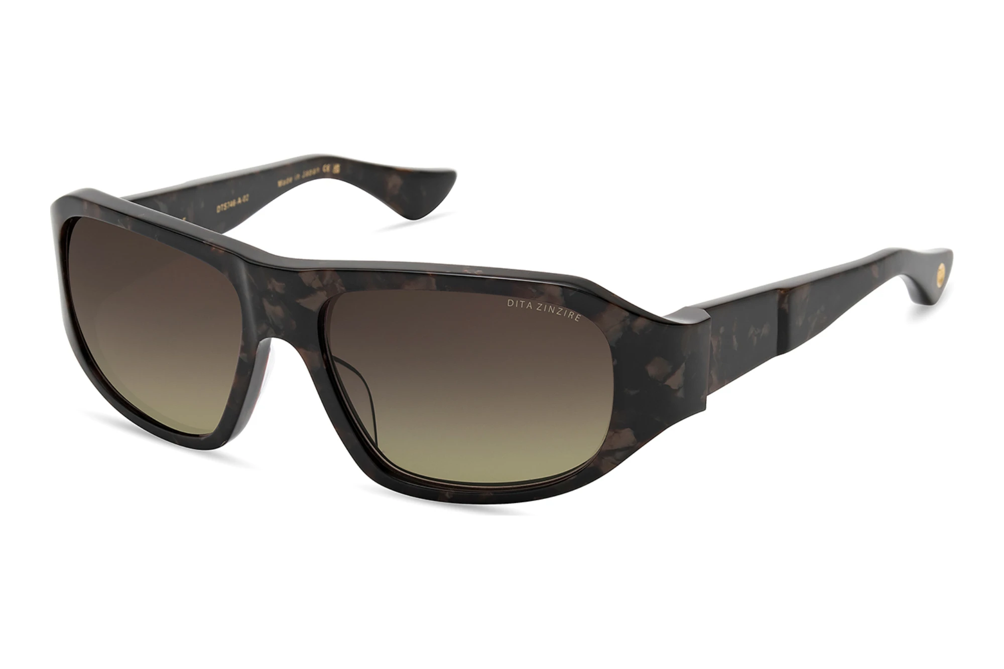 DITA   DTS-746 02A-Asian-Fit WOODLAND BROWN GRADIENTDESERT ABALONE - CHAMPAGNE