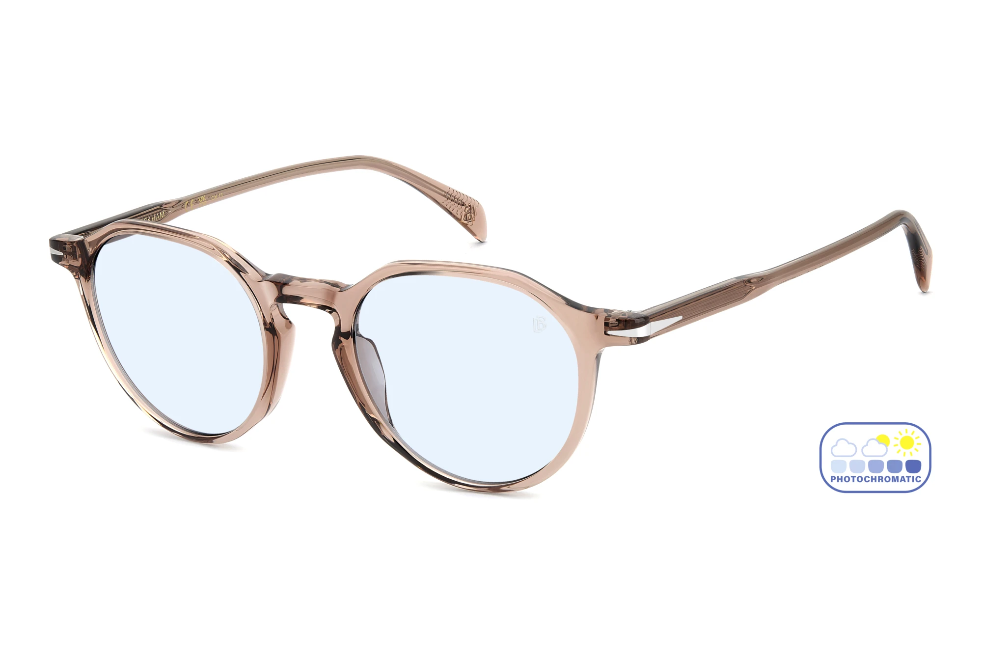 David Beckham   DB 1217/S 35J/QZ AZURE PHOTOCROMATICPINK