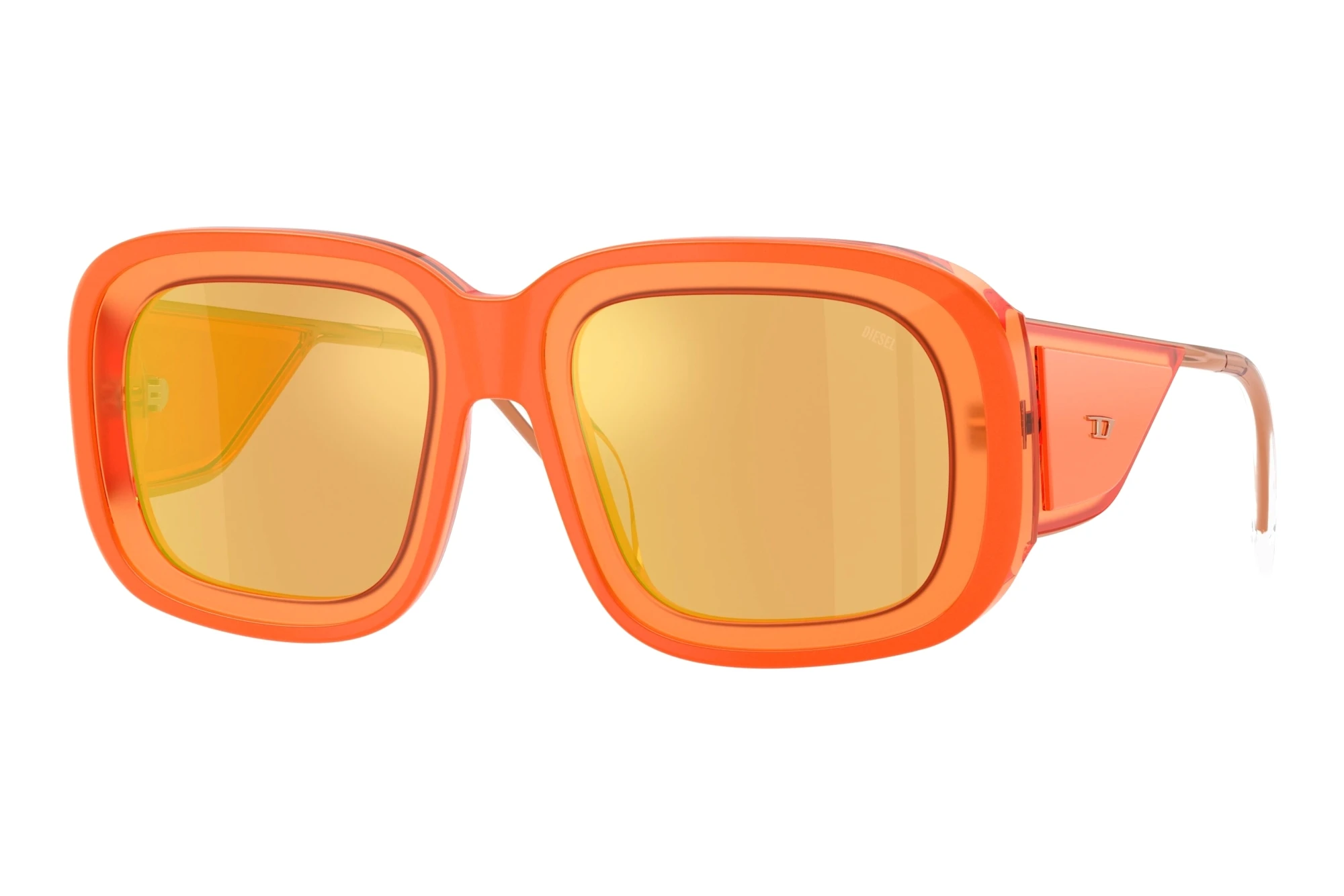 Diesel   DL2015U 20477J Dark Orange Mirror GoldOrange