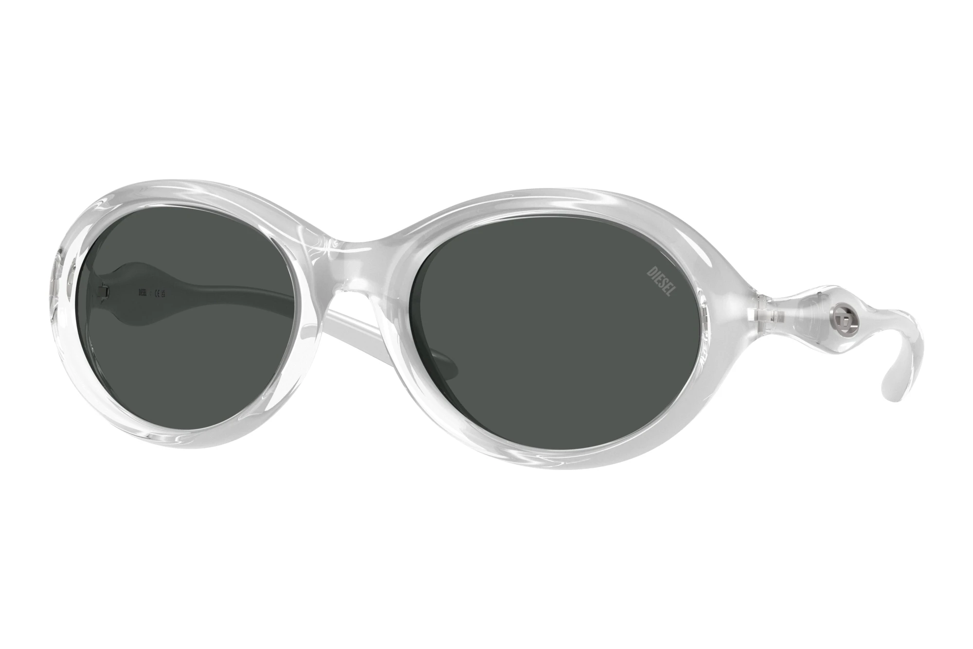 Diesel   DL3009U 202987 Dark GreyMetallic Crystal