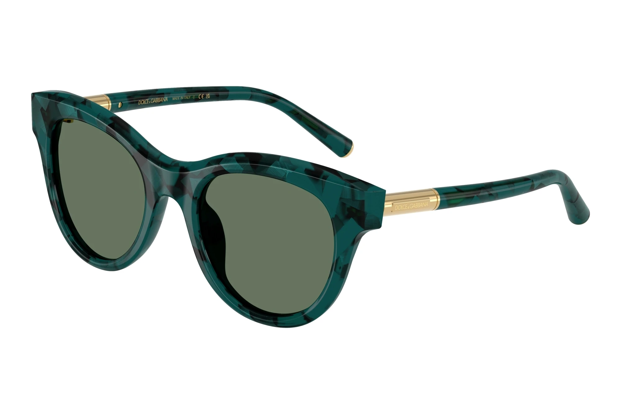 Dolce & Gabbana   DG4518 3460/2 Dark GreenPearl Havana Petroleum