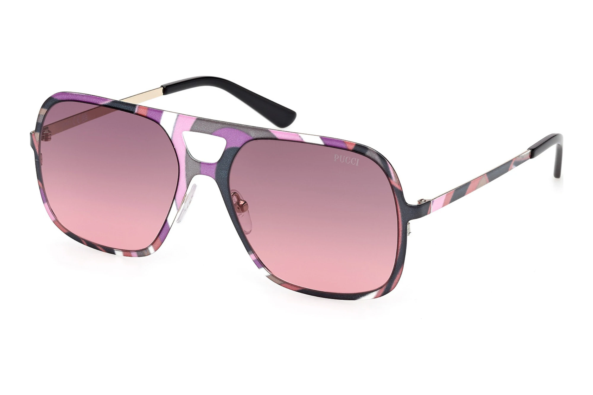 Emilio Pucci   EP0238 99T bordeaux verlaufendAnimalier/Muster