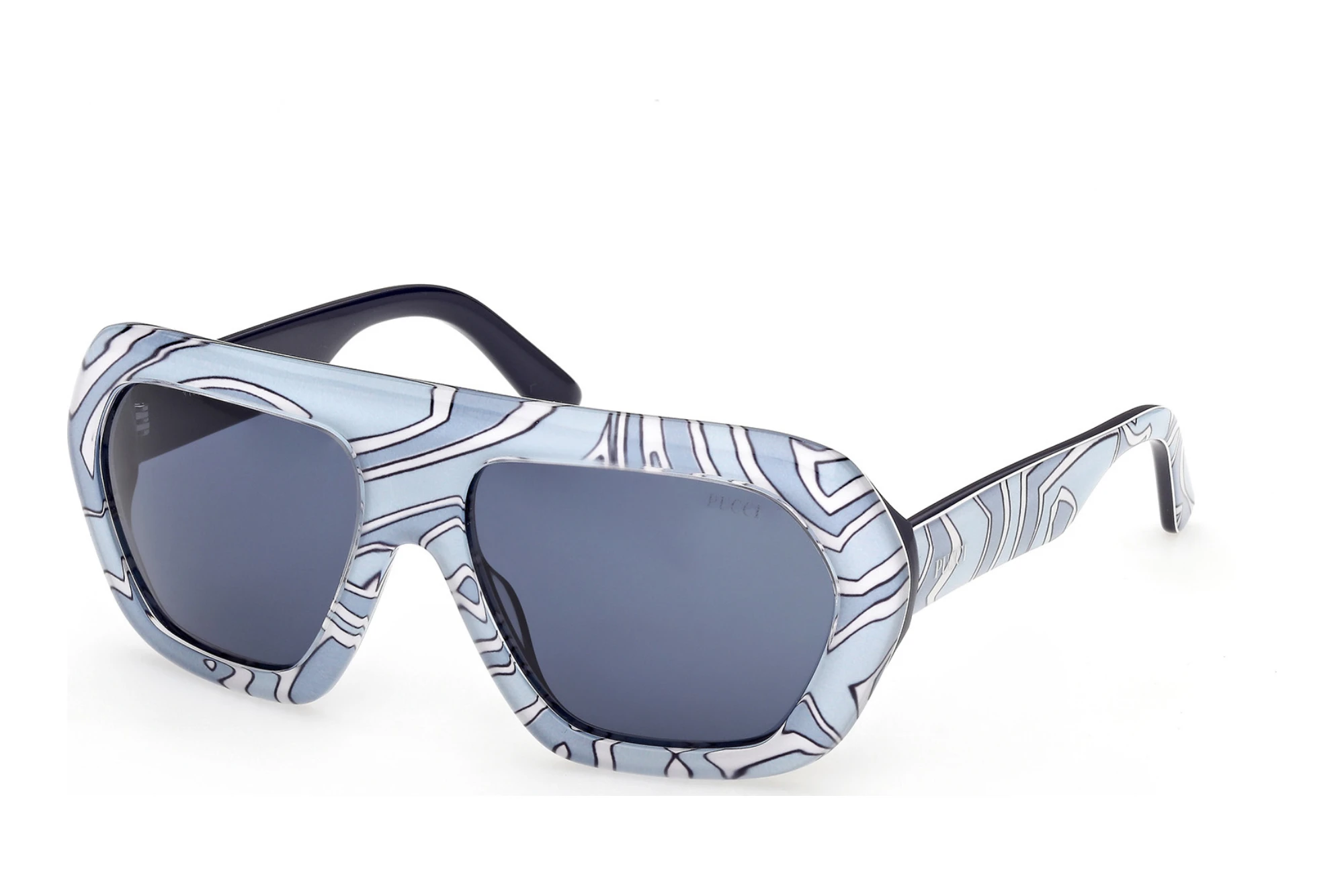 Emilio Pucci   EP0252 99V blauAnimalier/Muster