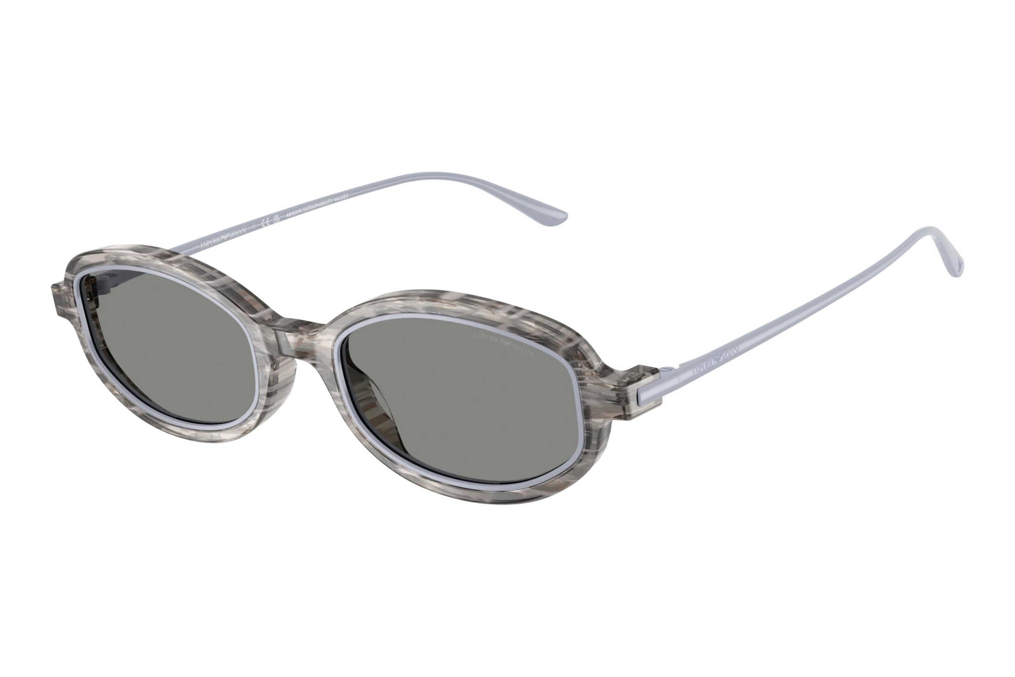 Emporio Armani   EA4276U 642787 GreyShiny Striped Grey