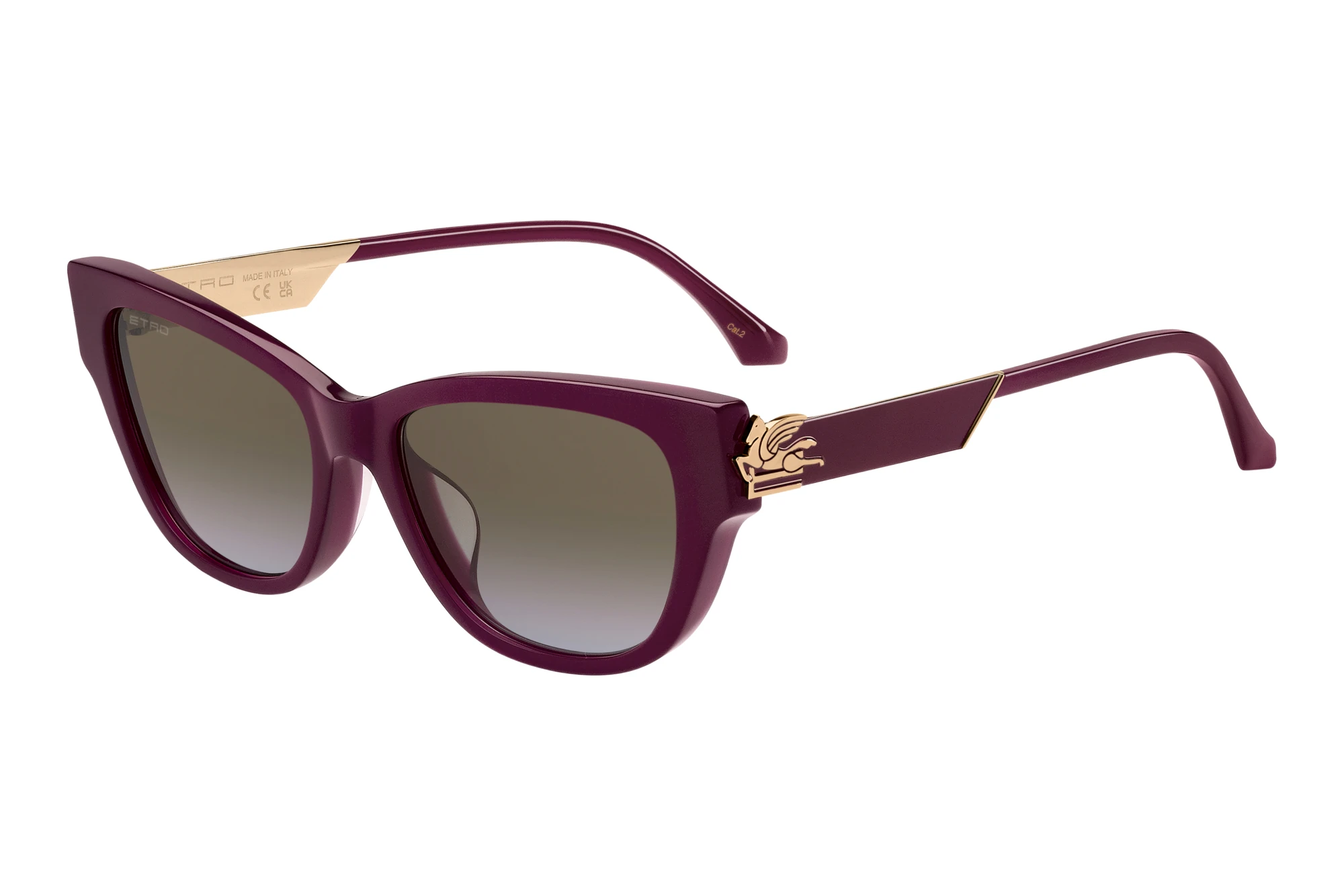 Etro   ETRO 0063/F/S LHF/67 BROWN SHADED VIOLET ANTIREFLEXBURGUNDY 2
