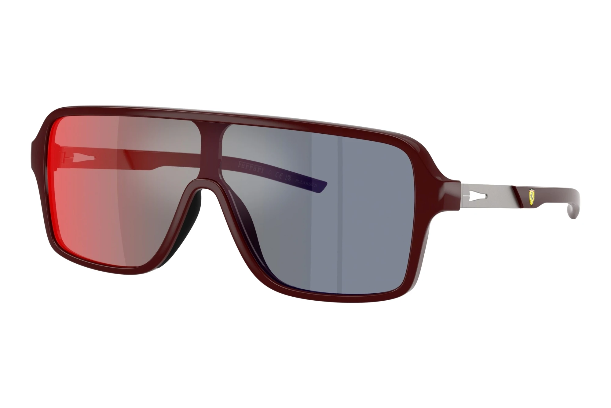 Ferrari Scuderia   FZ6022U 525/M5 Dark Grey Mirror Red/YellowRed Bordeaux Shiny