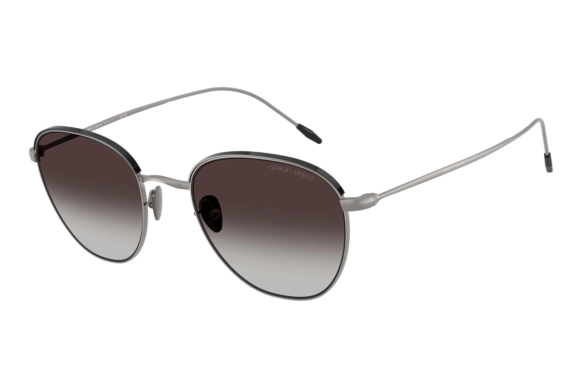 Giorgio Armani   AR6048 34408G Grey GradientMatte Gunmetal