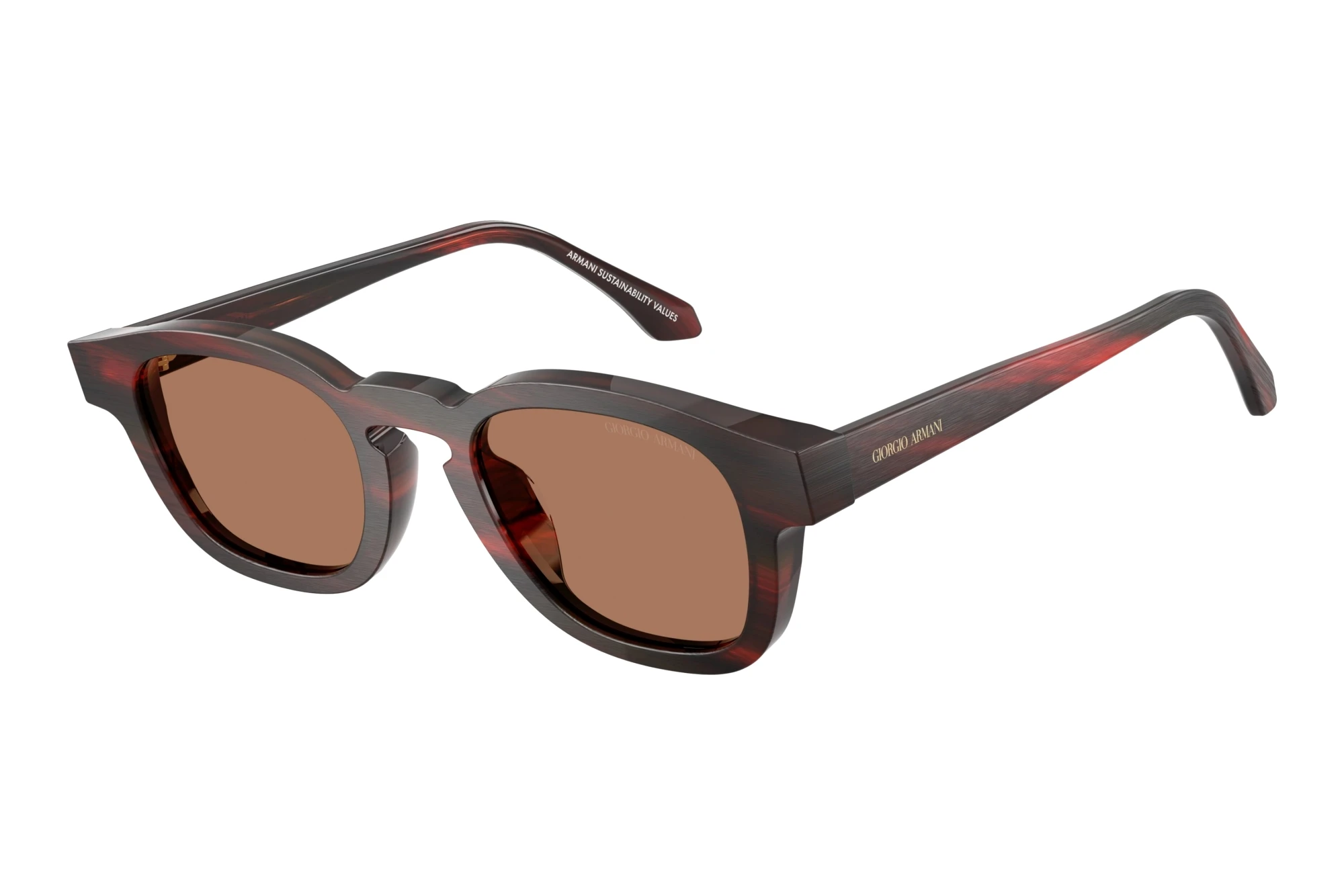 Giorgio Armani   AR8254U 639273 BrownBrushed Red