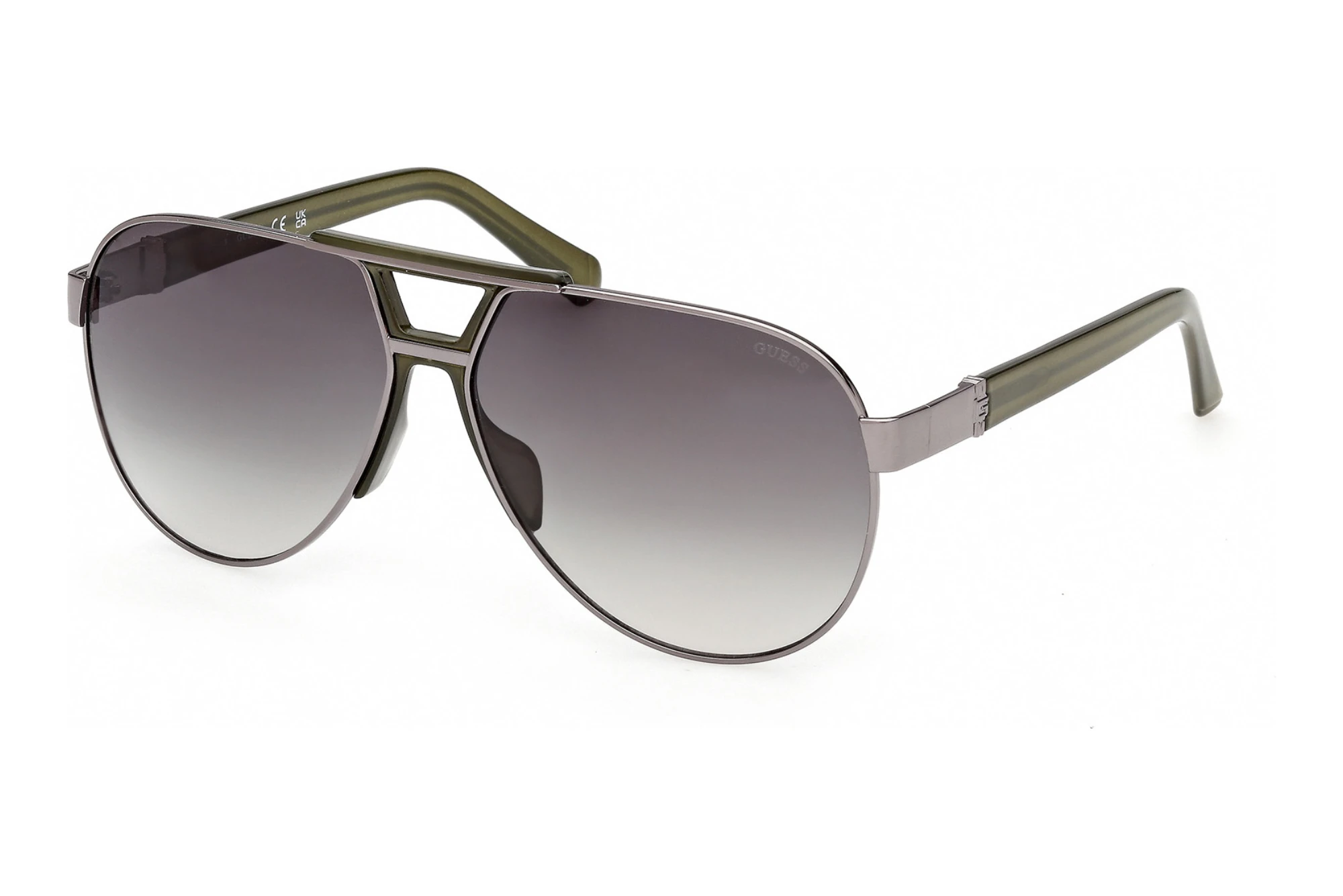 Guess   GU00304 08P grün verlaufendGlänzend Gunmetal