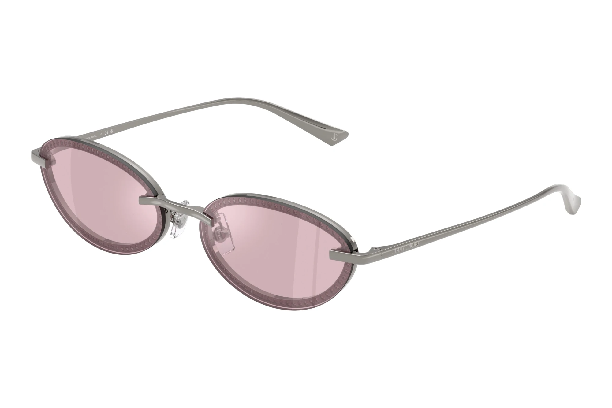 Jimmy Choo   JC4020B 3004AK Violet Mirror Flash SilverGunmetal