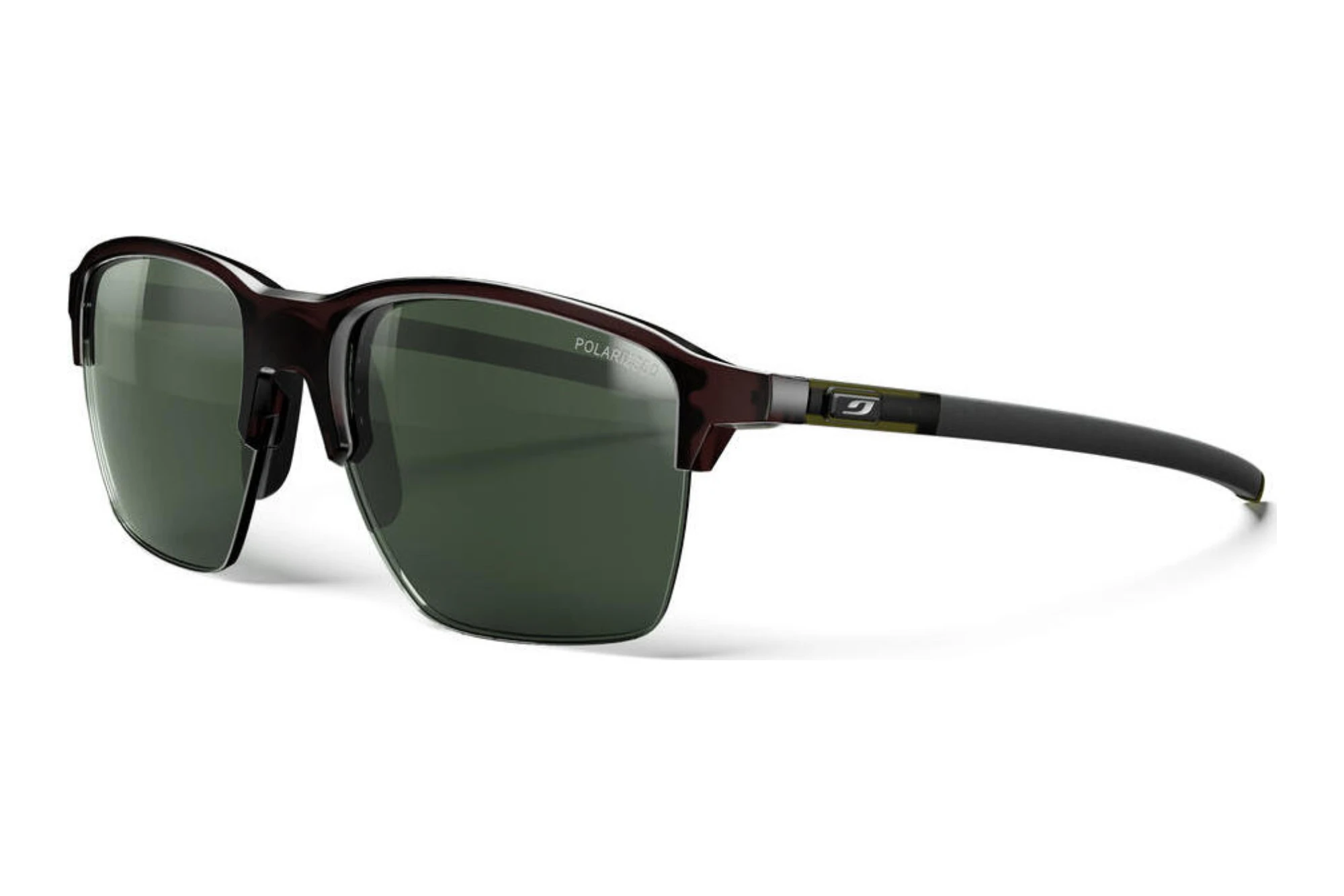 Julbo   CROSSLINE 51_J589 Braun / Grün Army Durchscheinend Glänzend