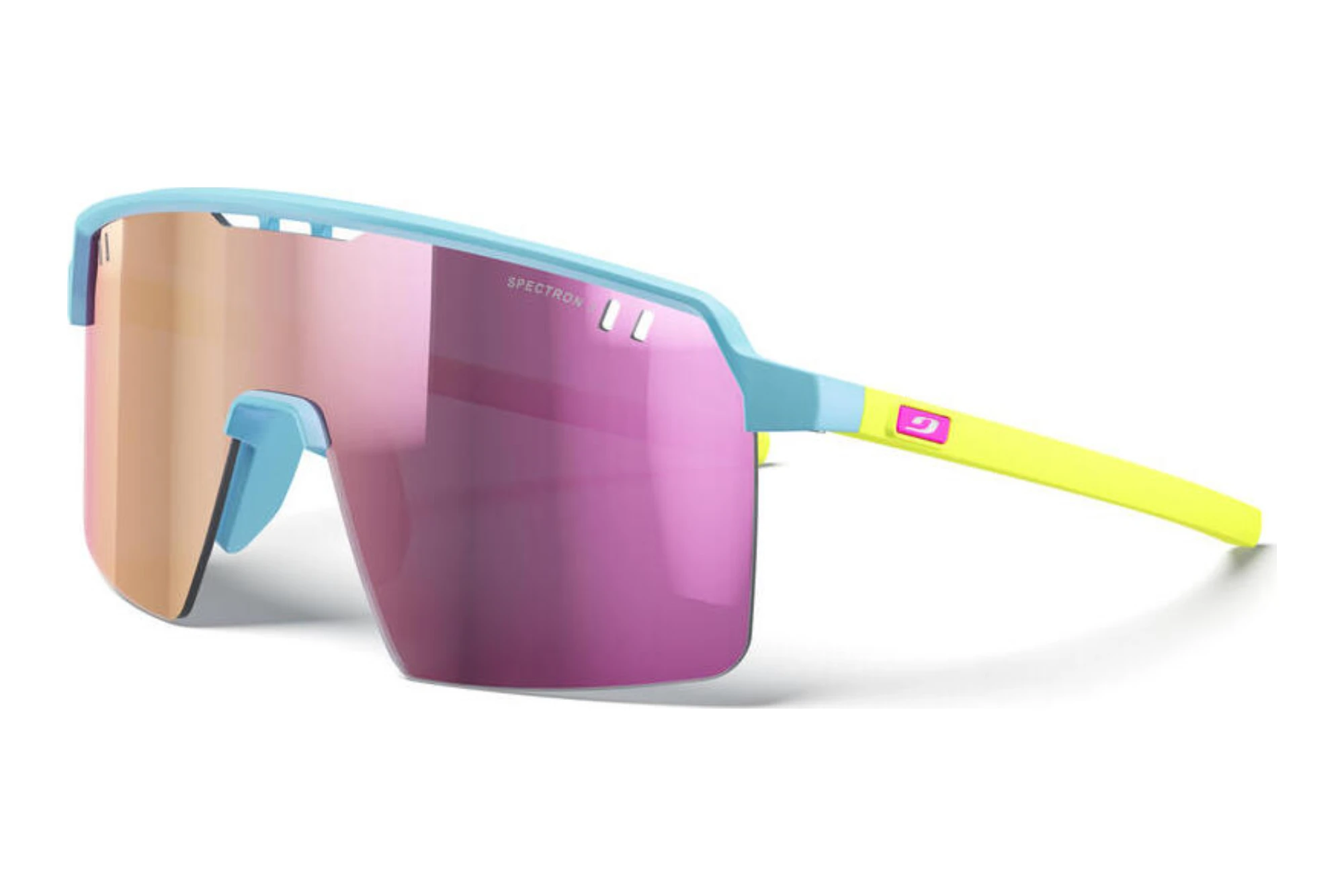 Julbo   INTENSITY JUNIOR 36_J592 Hellblau / Neongelb / Rosa