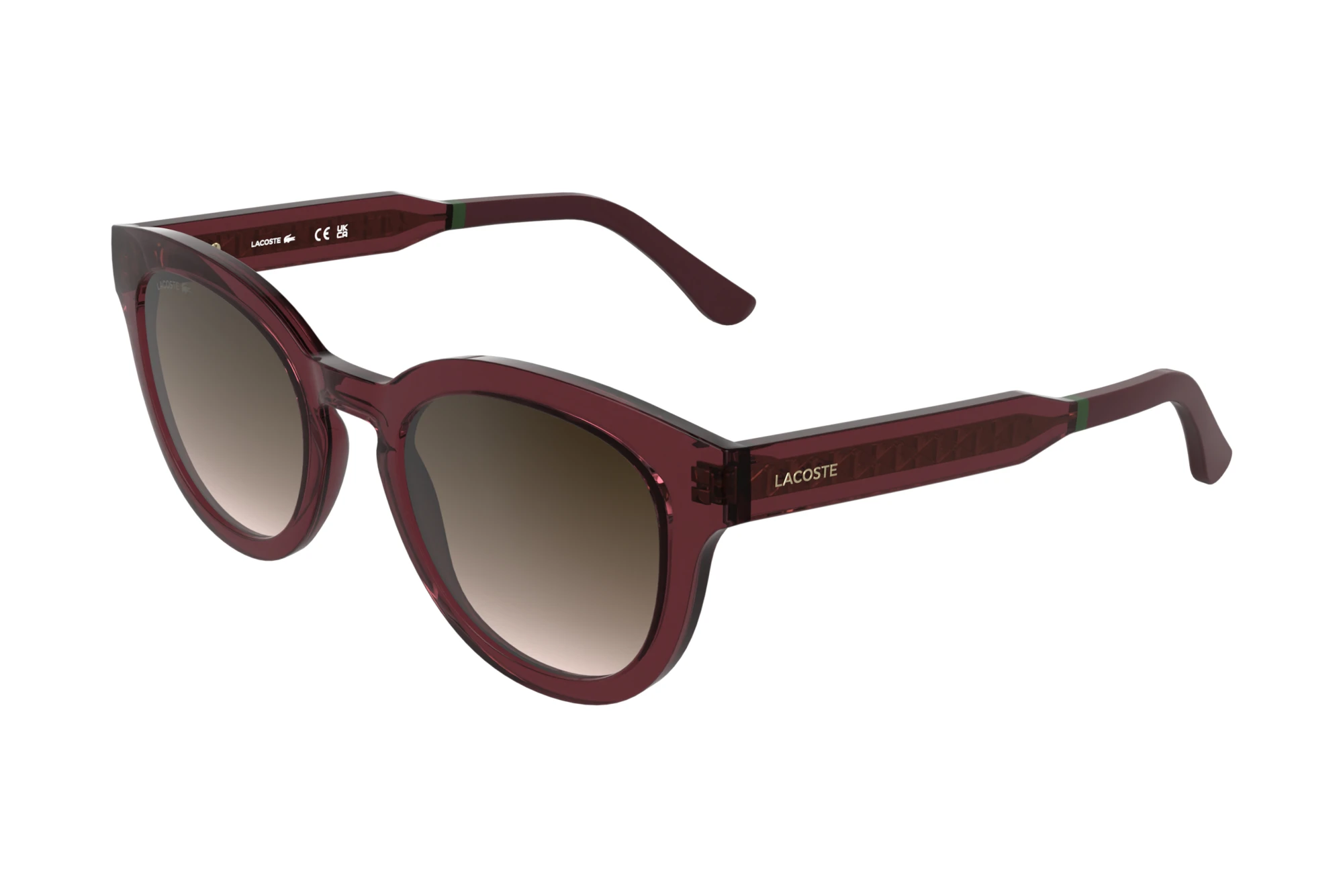 Lacoste   L6070S 601 _L6070STRANSPARENT BURGUNDY