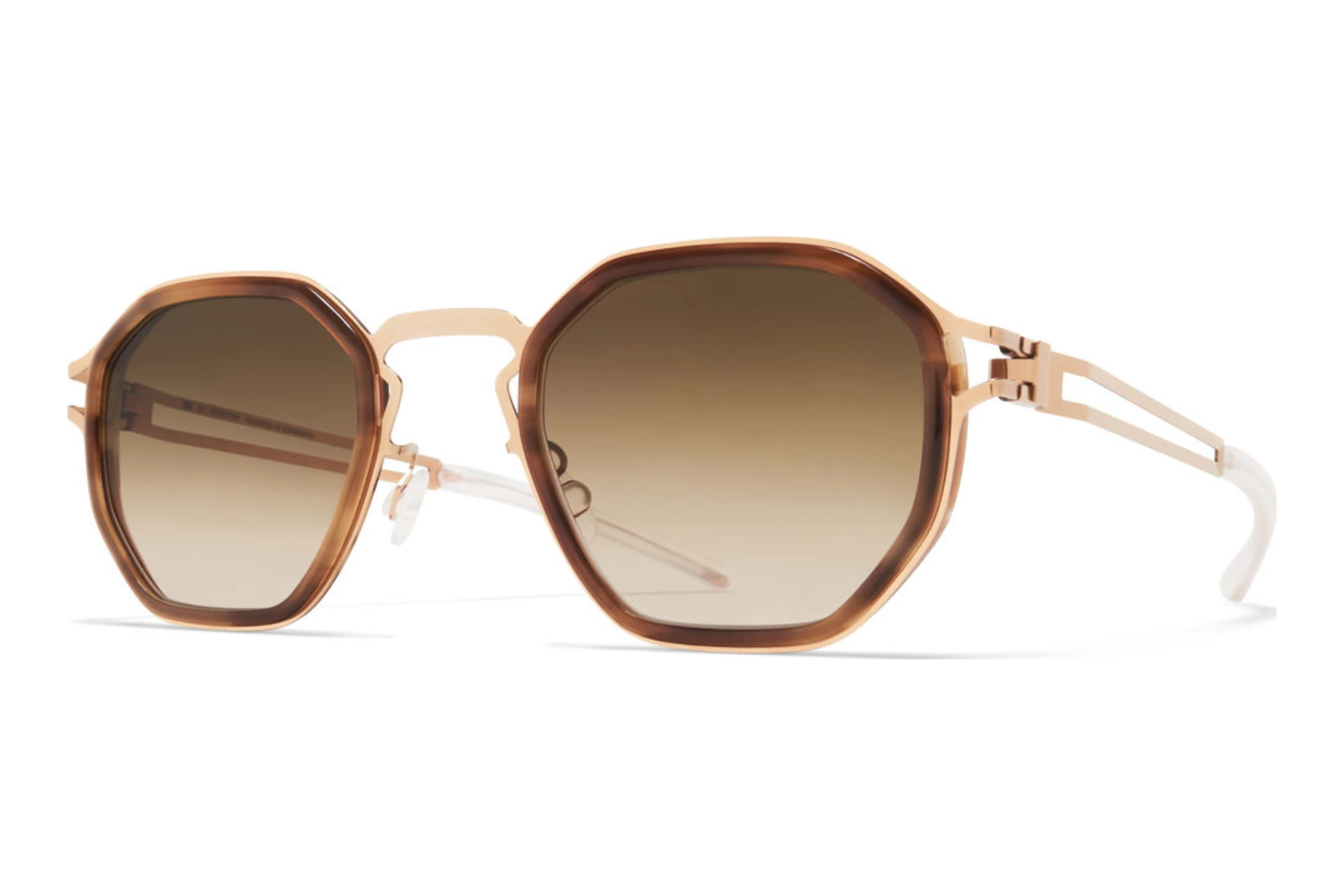 MYKITA   GIA SUN 796 Rawbrown GradientA80-Champagne Gold/Galapagos