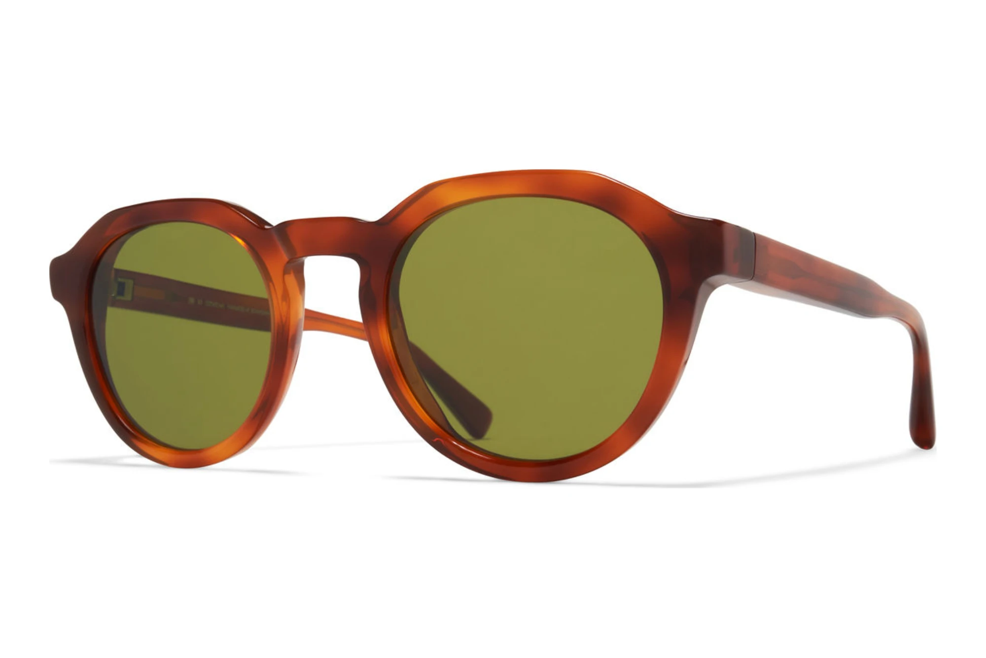 MYKITA   KIMBER SUN 620 Euphosgreen SolidC214-Soft Havana/Shiny Silver