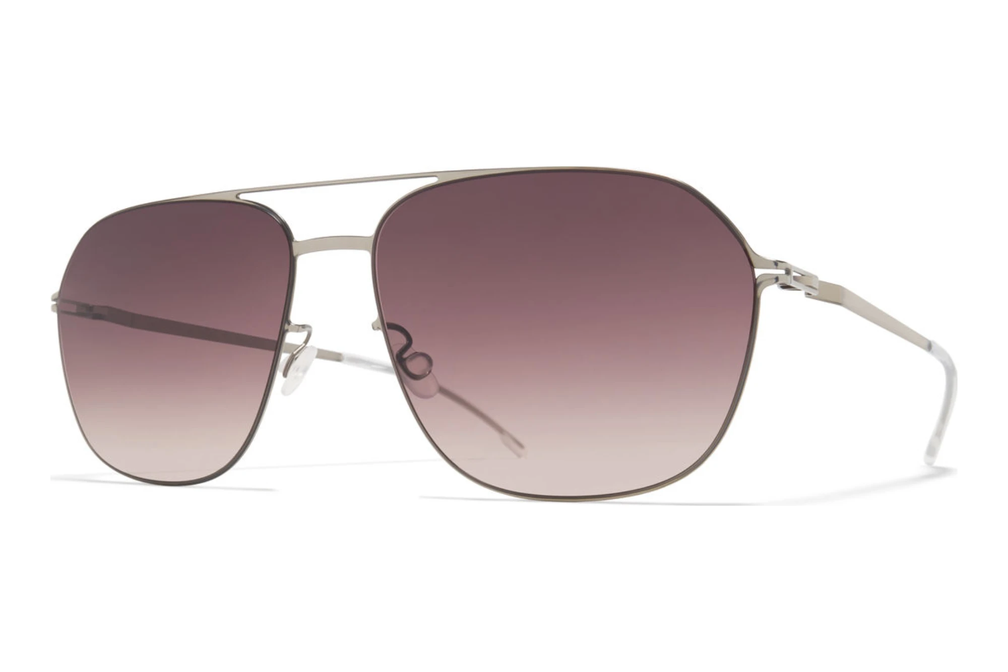 MYKITA   LAVEN SUN 319 Cedar Brown GradientPow2-Silver