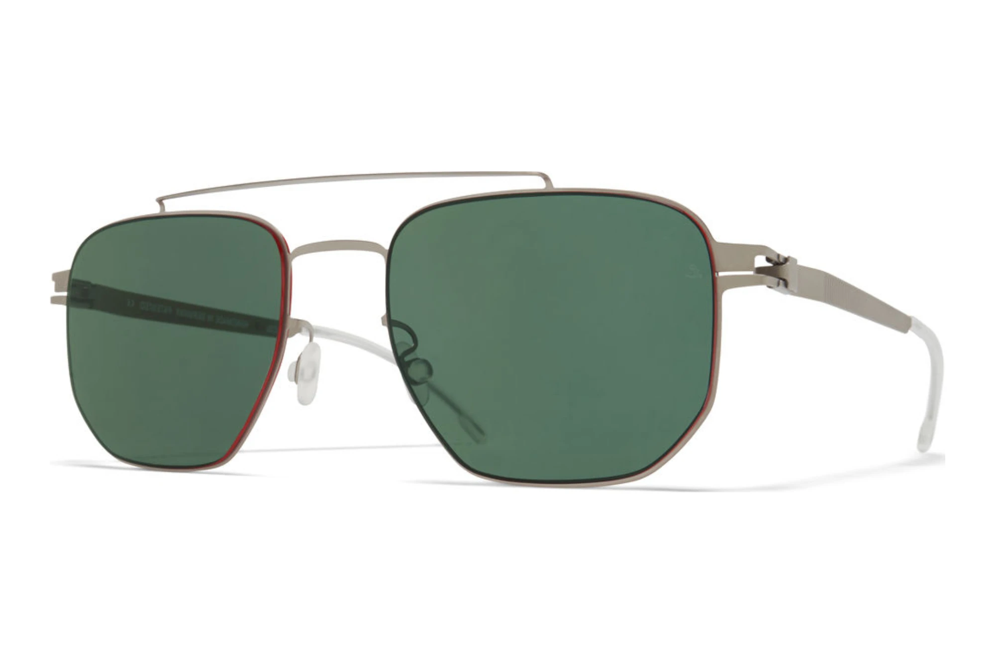 MYKITA   ML05 SUN 470 Leica Green 85 SolidMatte Silver