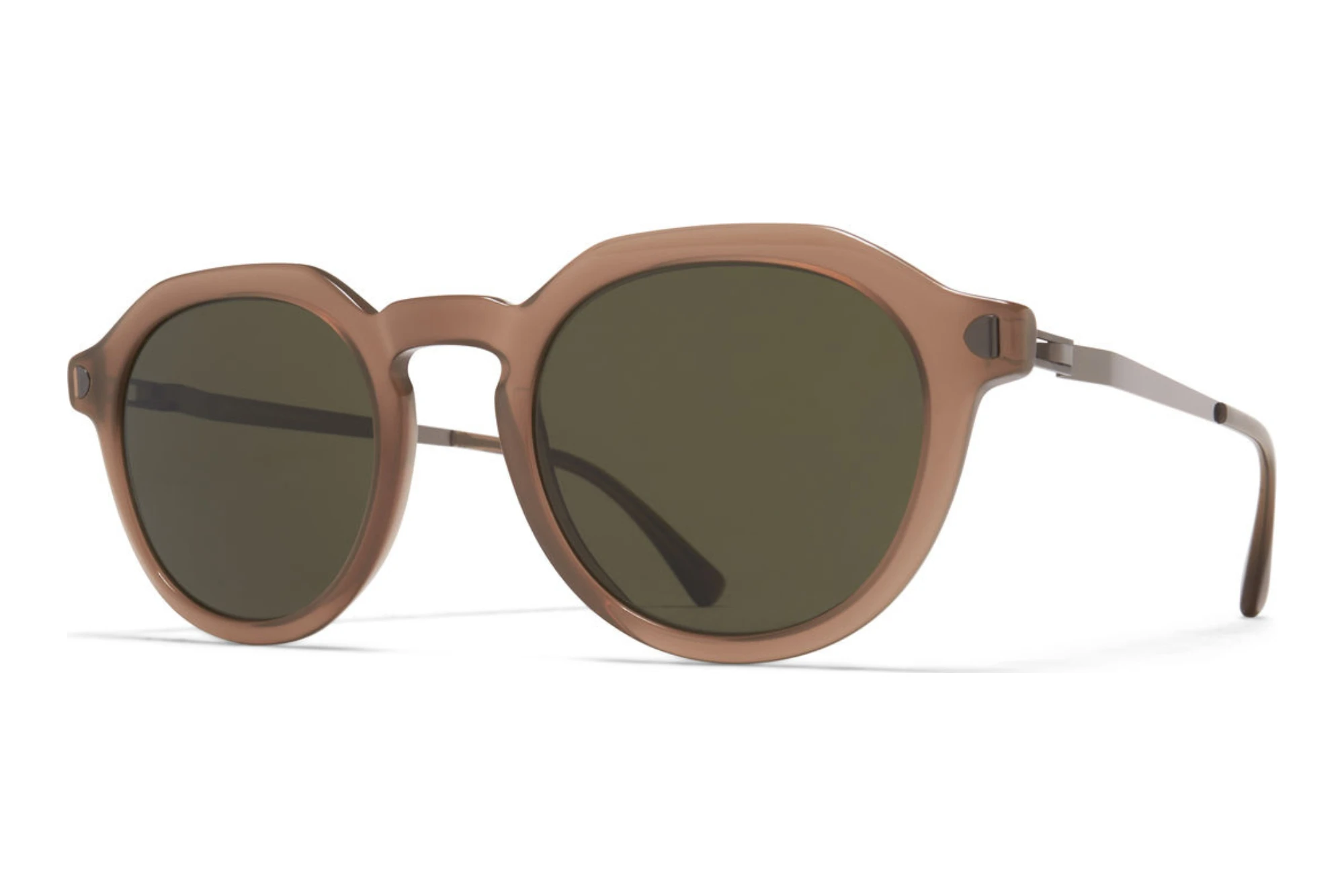 MYKITA   RENO SUN 918 Rawgreen SolidC5-Taupe/Shiny Graphite
