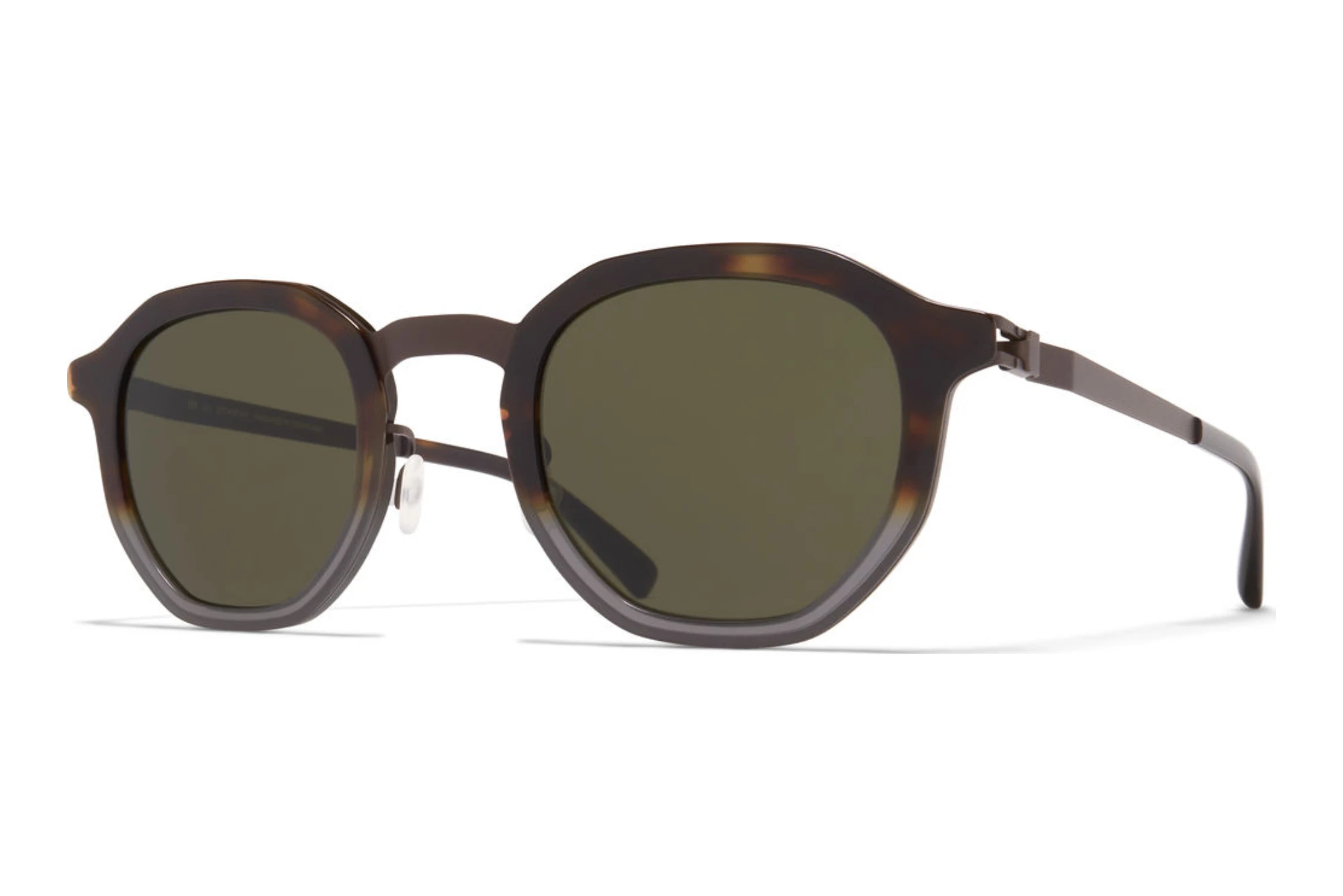 MYKITA   SAWYER SUN 713 Rawgreen SolidA63-DarkBrown/SantiagoGradient