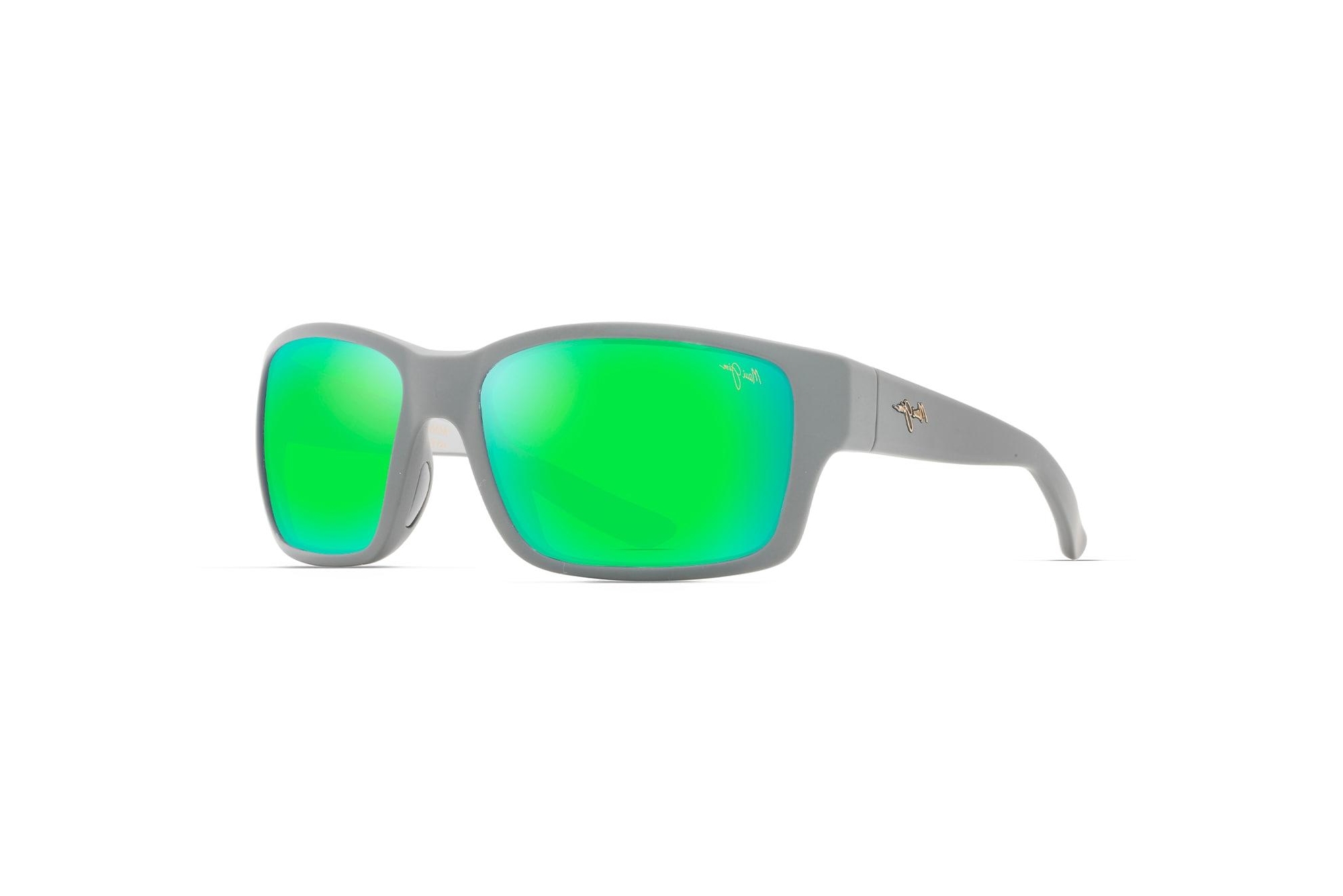 Maui Jim   Mangroves GM604-14 MAUIGreen®Matte Dark Grey w/Lt Grey Int