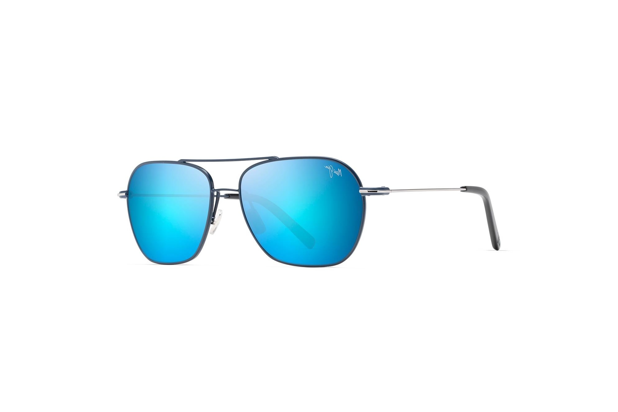 Maui Jim   Mano B877-03 Blue HawaiiDark Navy w/Silver Stripe