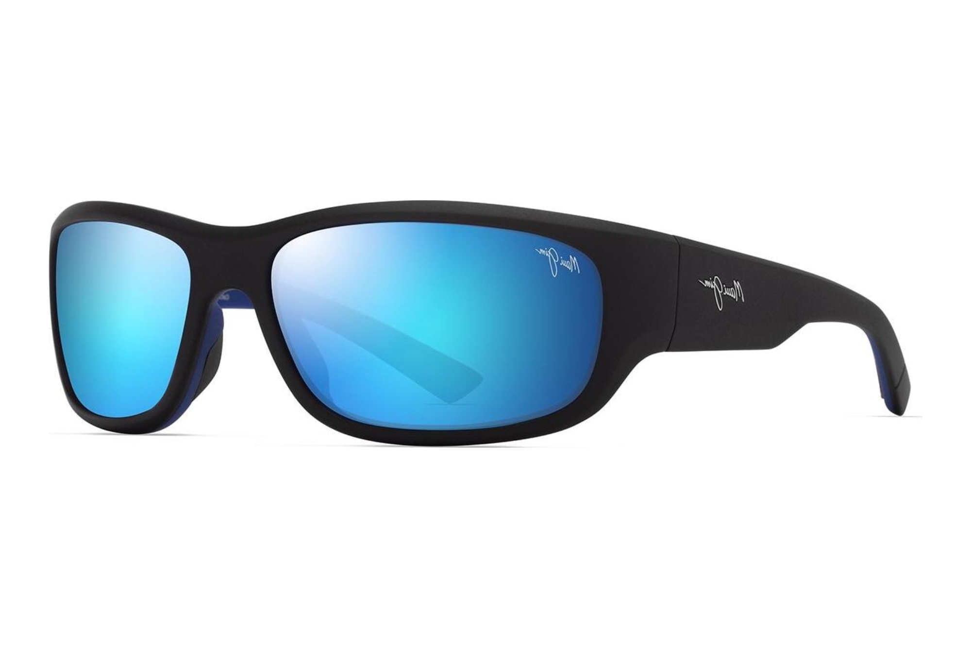 Maui Jim   Maukele B682-02A Blue HawaiiMatte Black/Blue