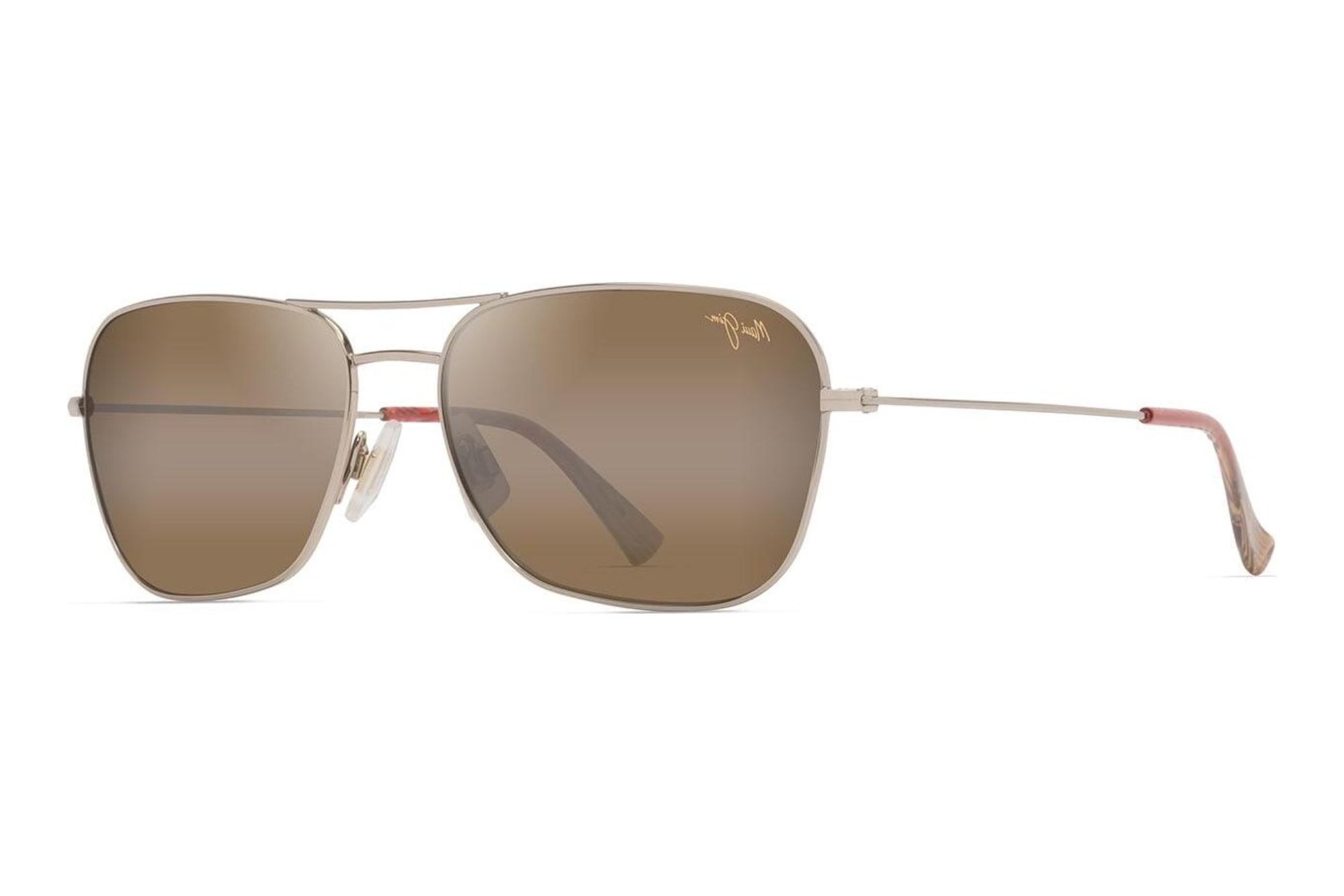 Maui Jim   Naauao H675-16 HCL® BronzeShiny Light Gold w/Red & Brown