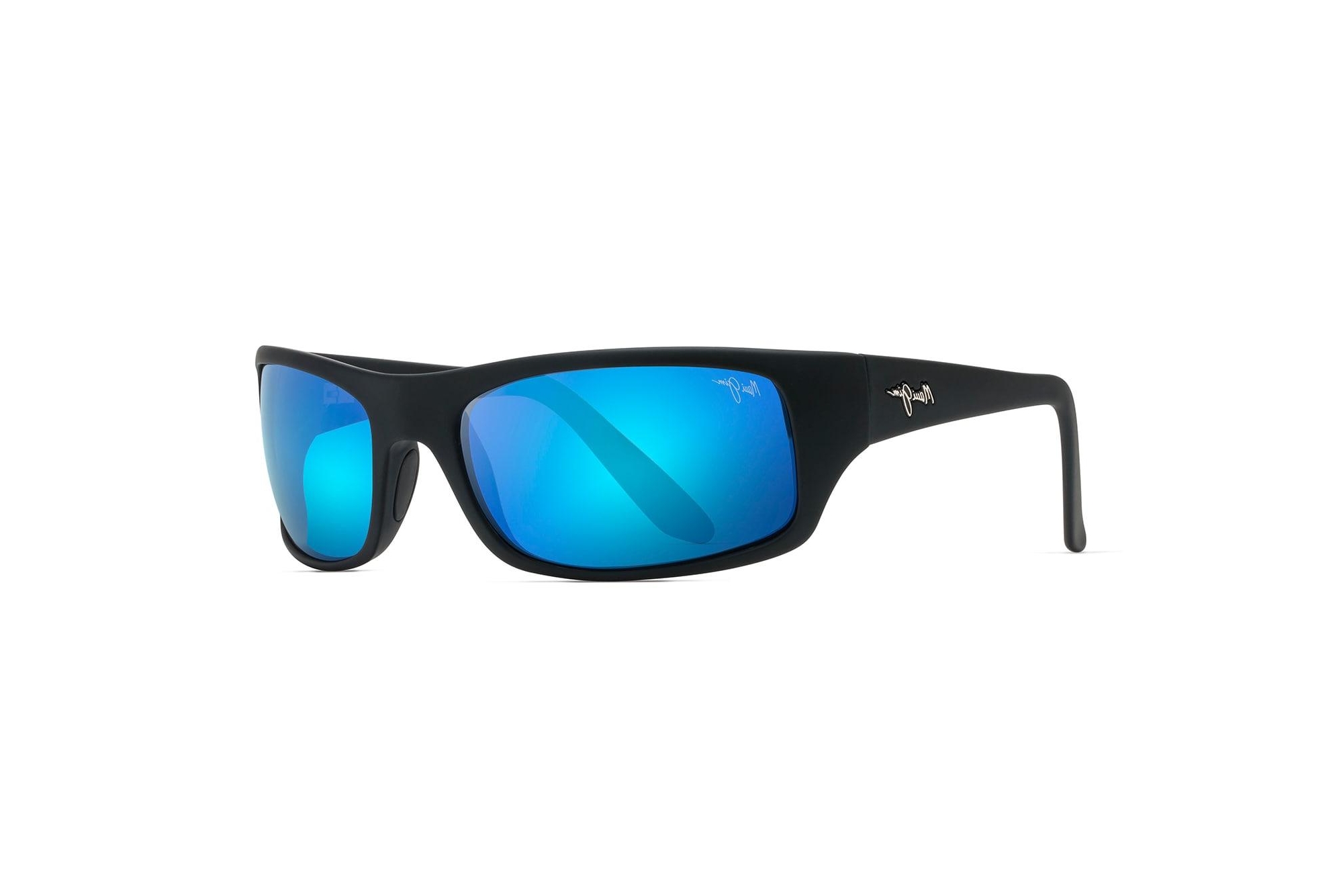 Maui Jim   Peahi B202-2M Blue HawaiiBlack Matte Rubber