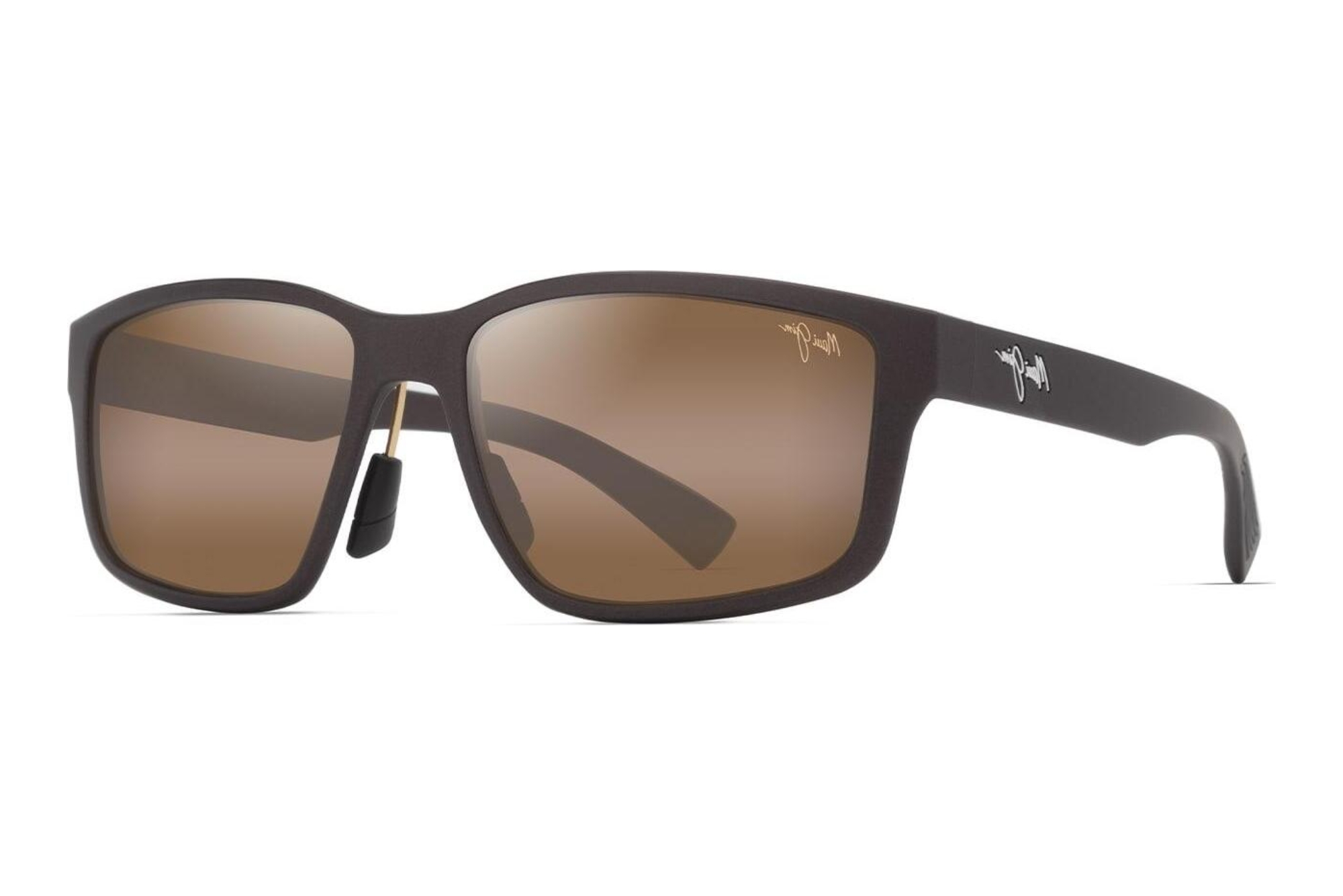 Maui Jim   Walewaha AF H686-01 HCL® BronzeMetal Matte Brown