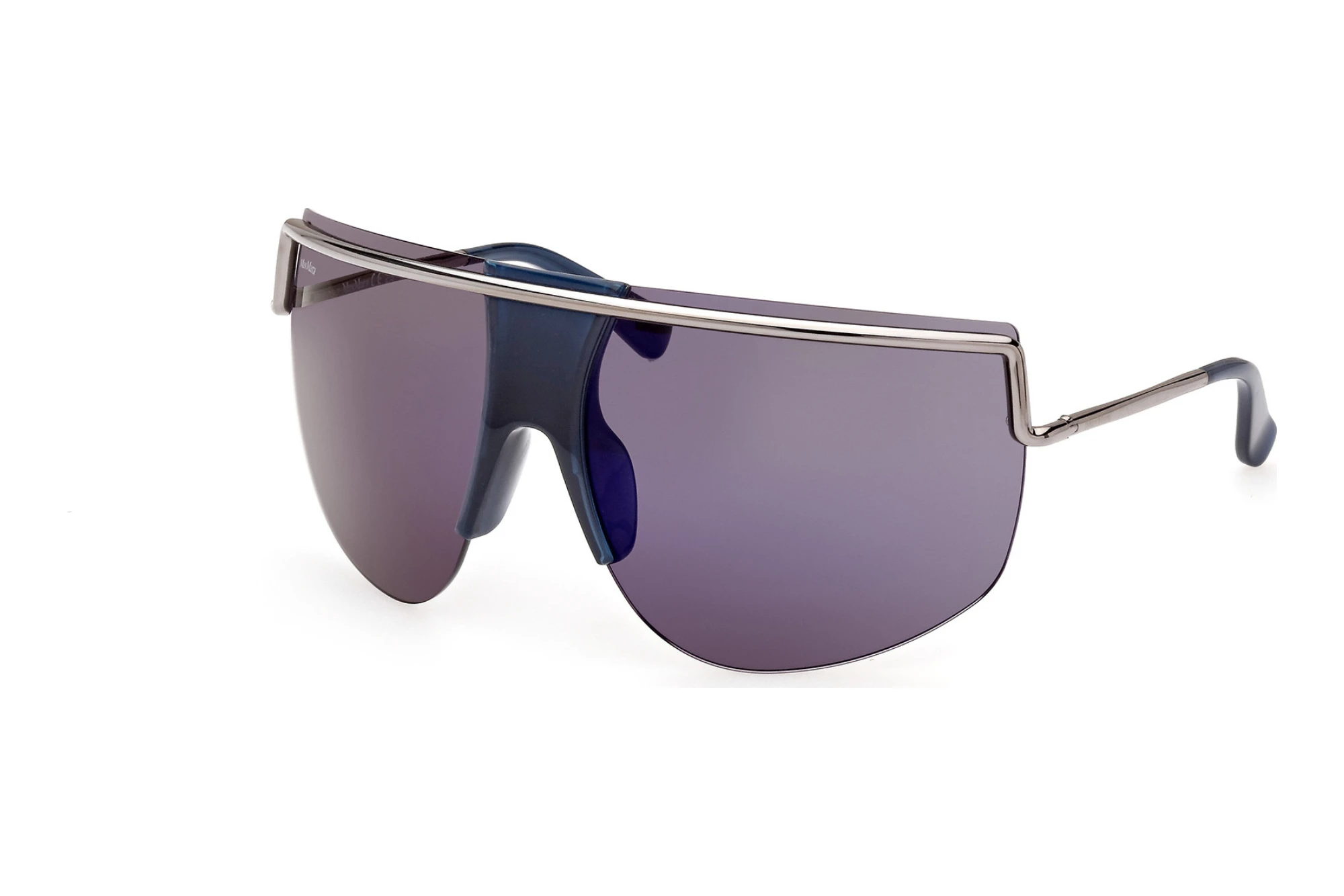 Max Mara   MM0050 90X blau verspiegeltGlänzend Blau