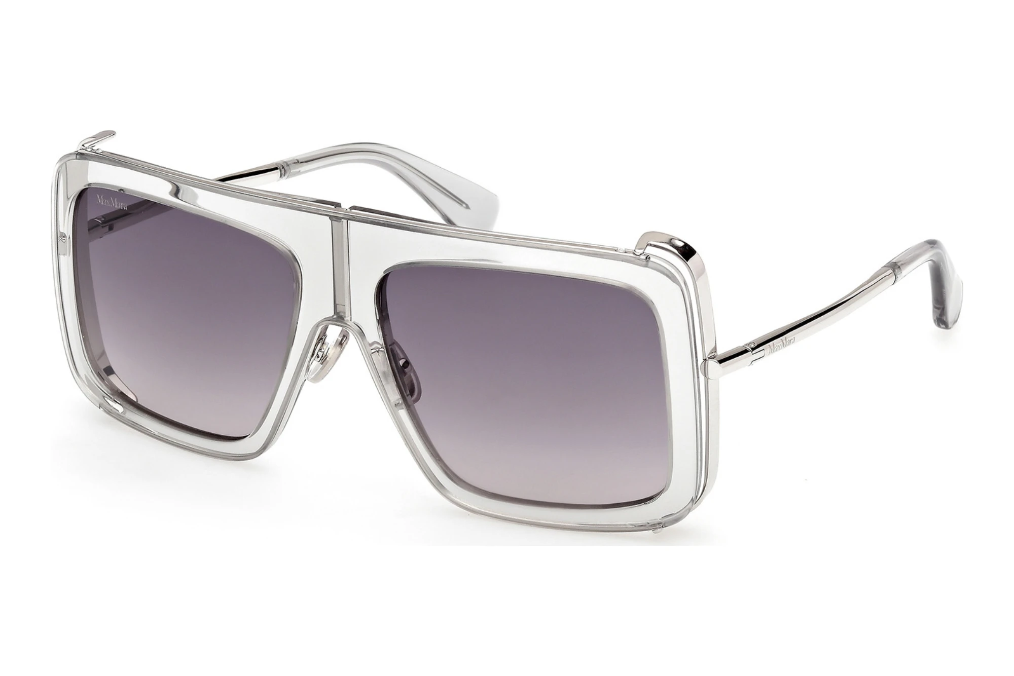 Max Mara   MM0119 20B grau verlaufendGlänzend Grau
