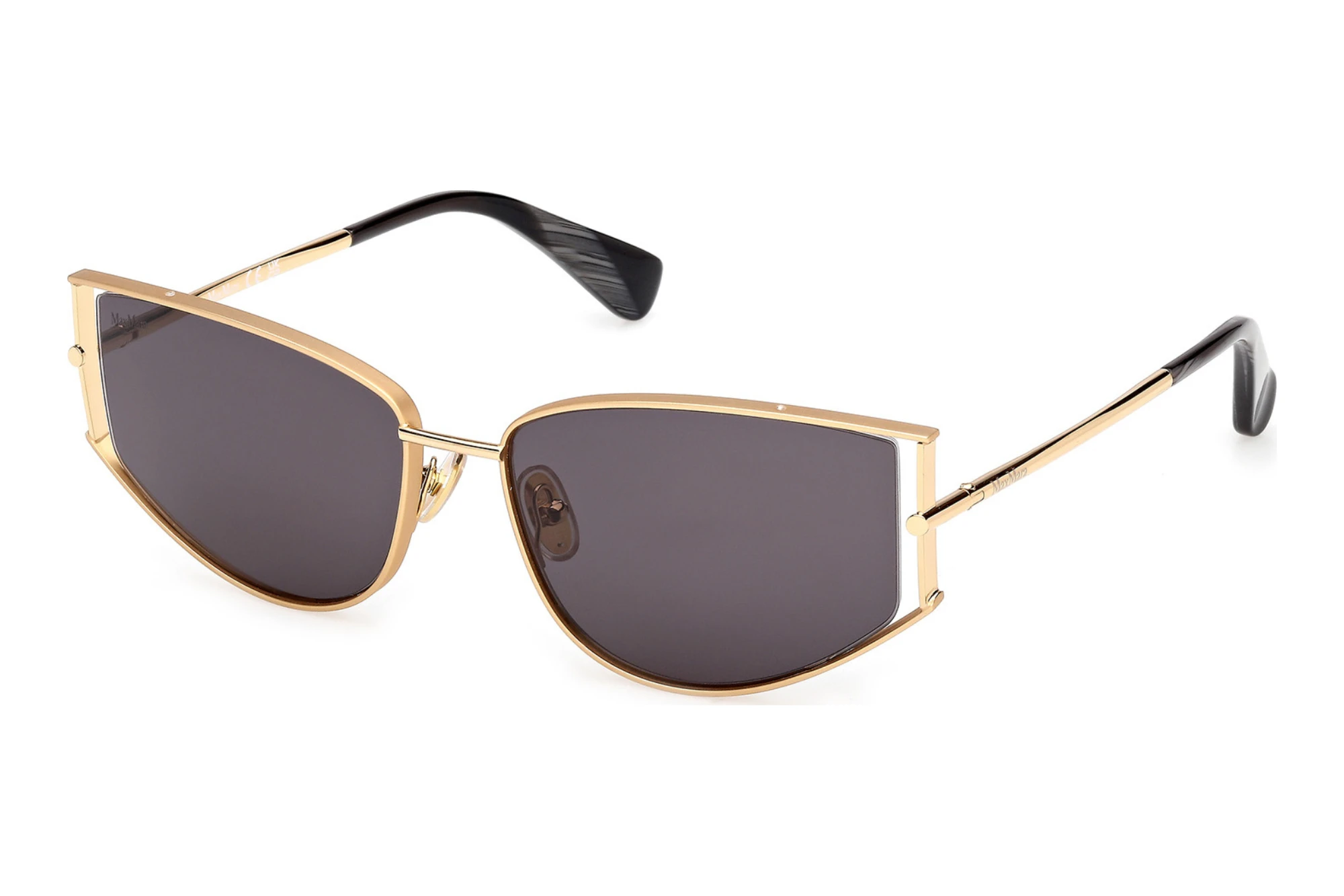 Max Mara   MM0141 30A grauGlänzend Tiefgold