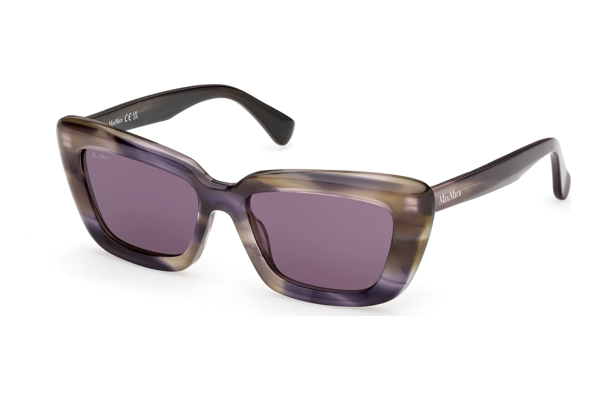 Max Mara   MM0171 83Y violettBunt Horn