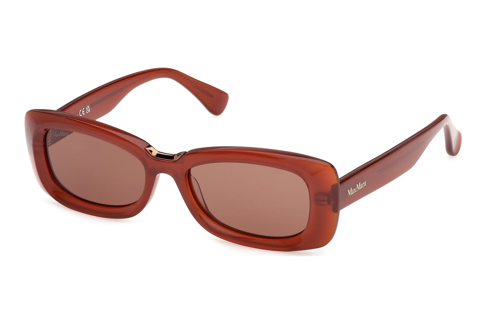 Max Mara   MM0197 42E braunGlänzend Dunkel Orange