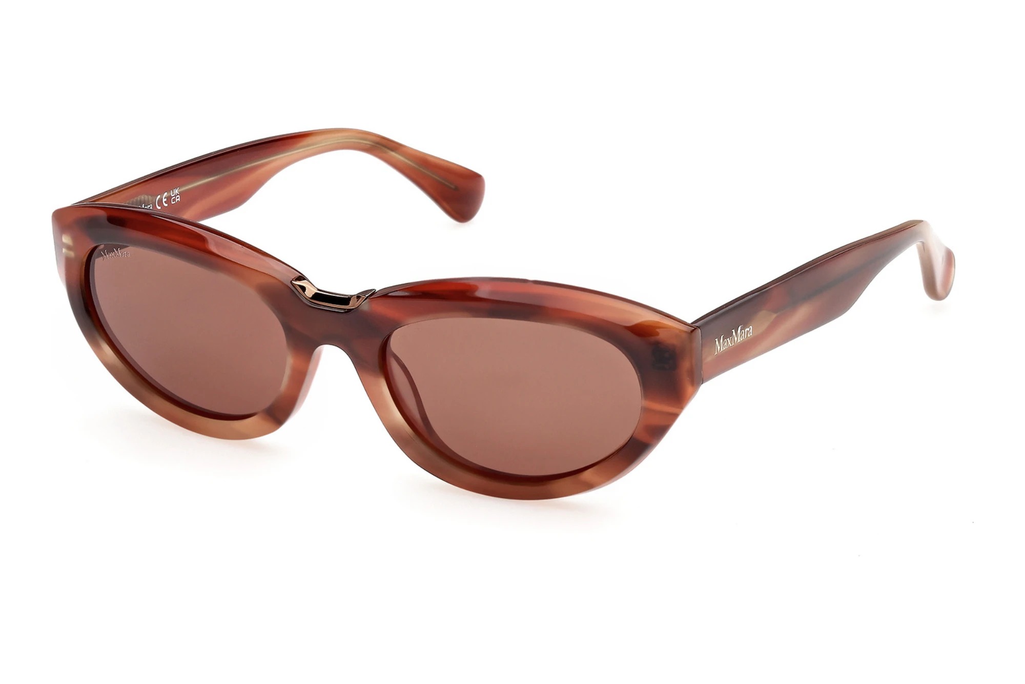 Max Mara   MM0203 68E braunRot/Horn