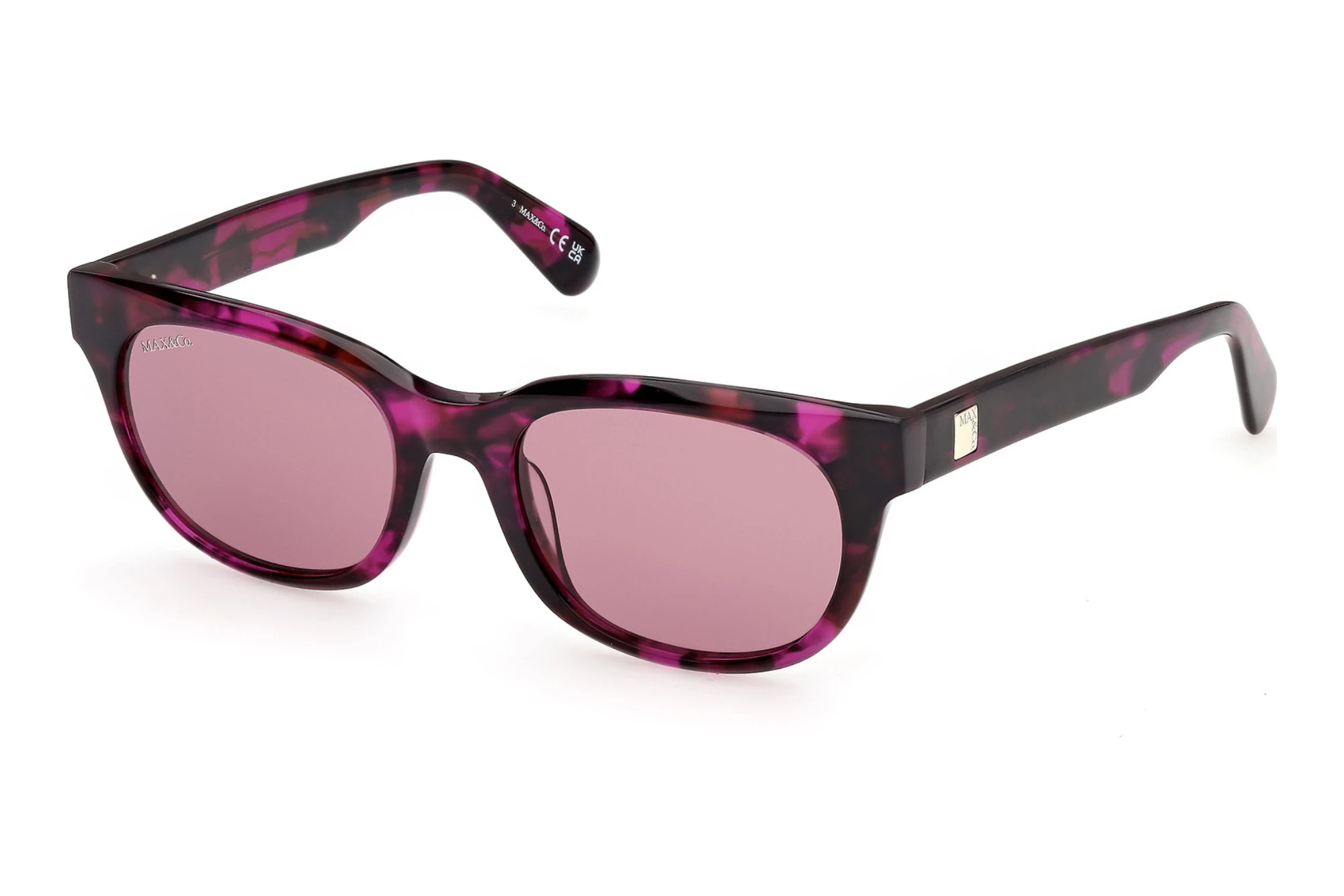 Max & Co.   MO0163 55Y violettBunt Havanna