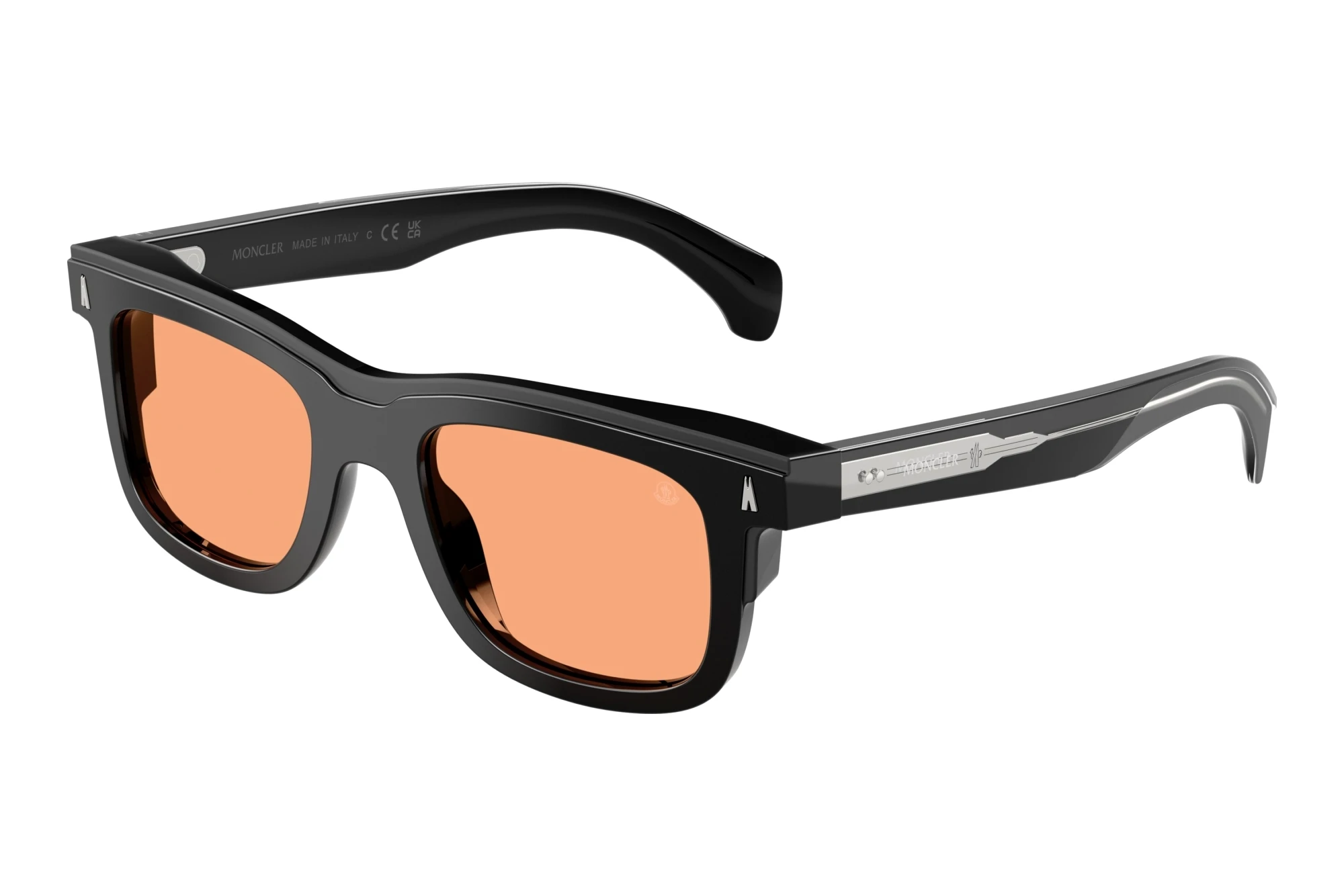 Moncler   ME6004 300174 Solid OrangeShiny Black