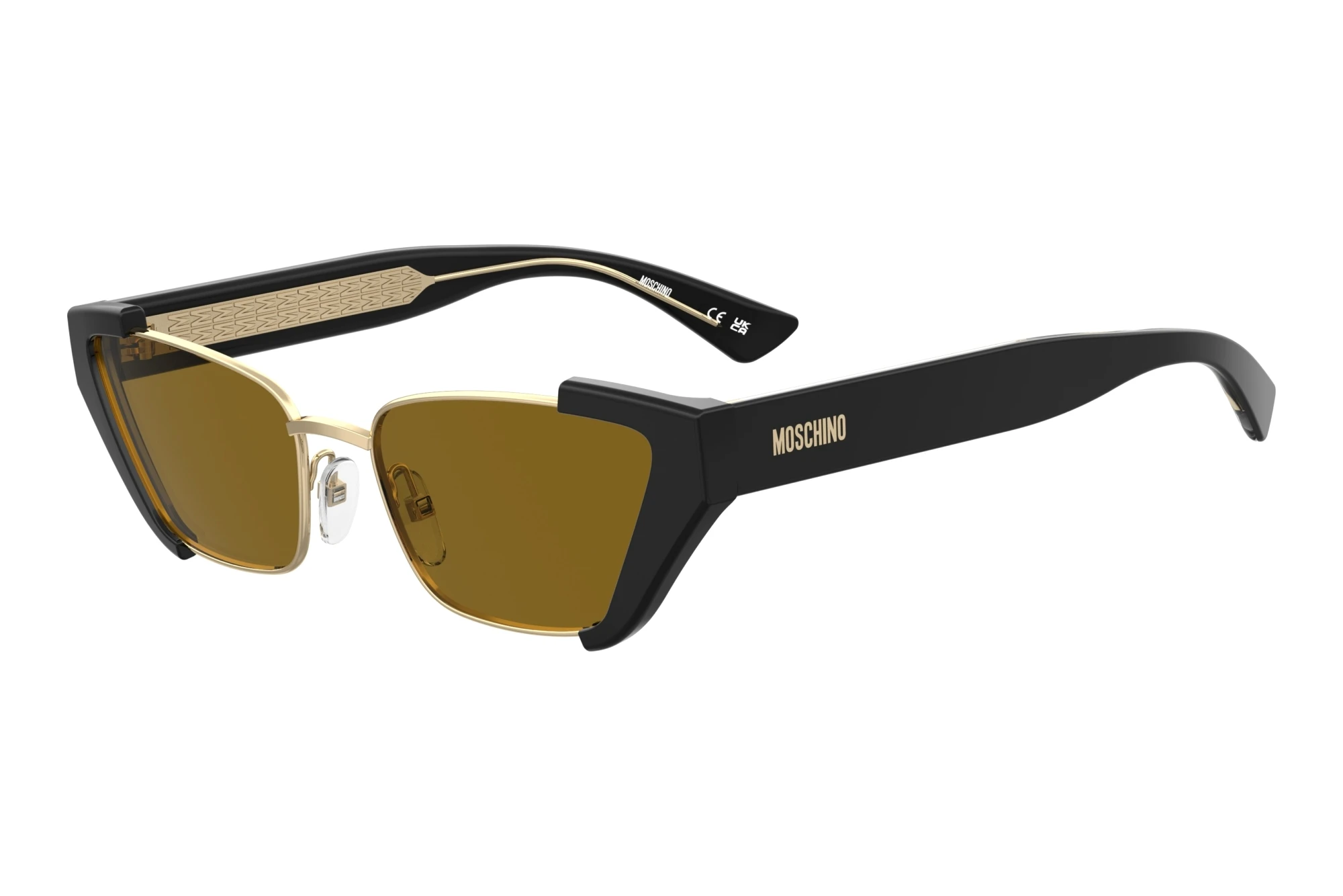 Moschino   MOS205/S 2M2/70 BROWNBLACK GOLD