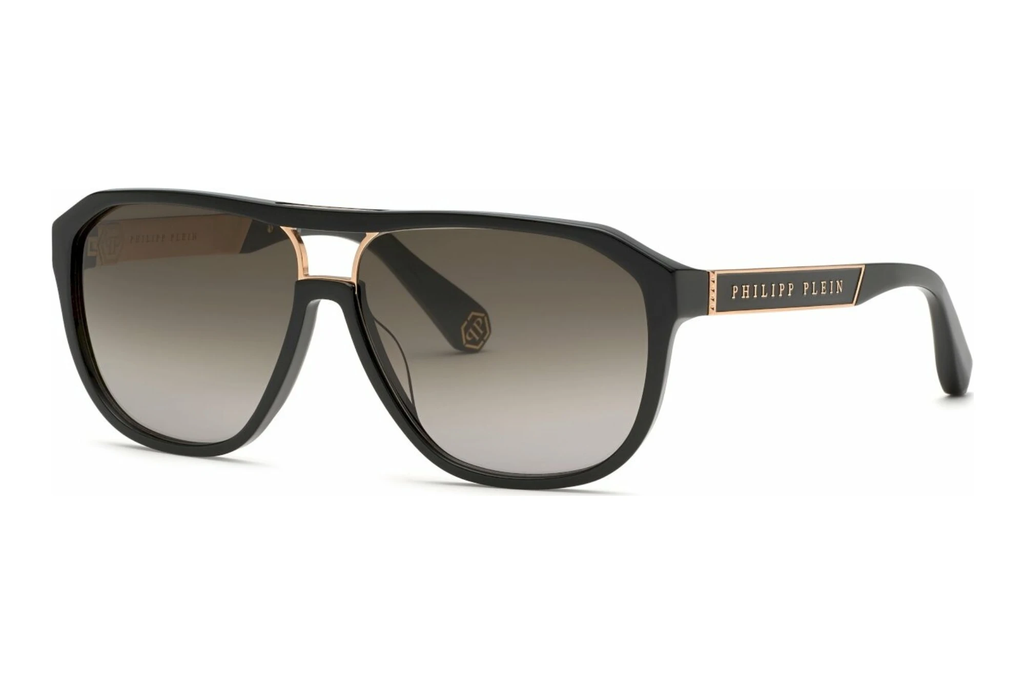 Philipp Plein   SPP118M 0700 SMOKE GRADIENT SMOKESHINY BLACK