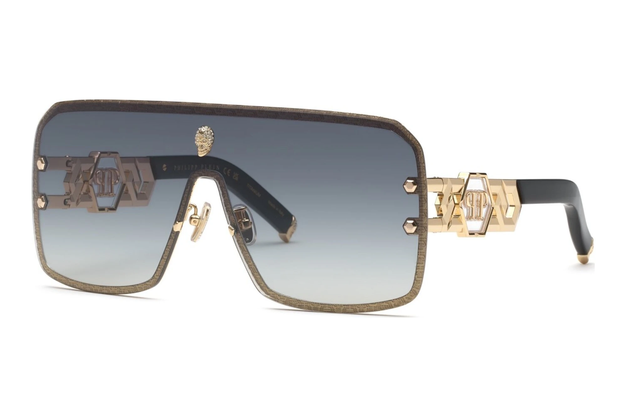 Philipp Plein   SPP162S 0300 SMOKE GRADIENT SMOKESHINY ROSE GOLD