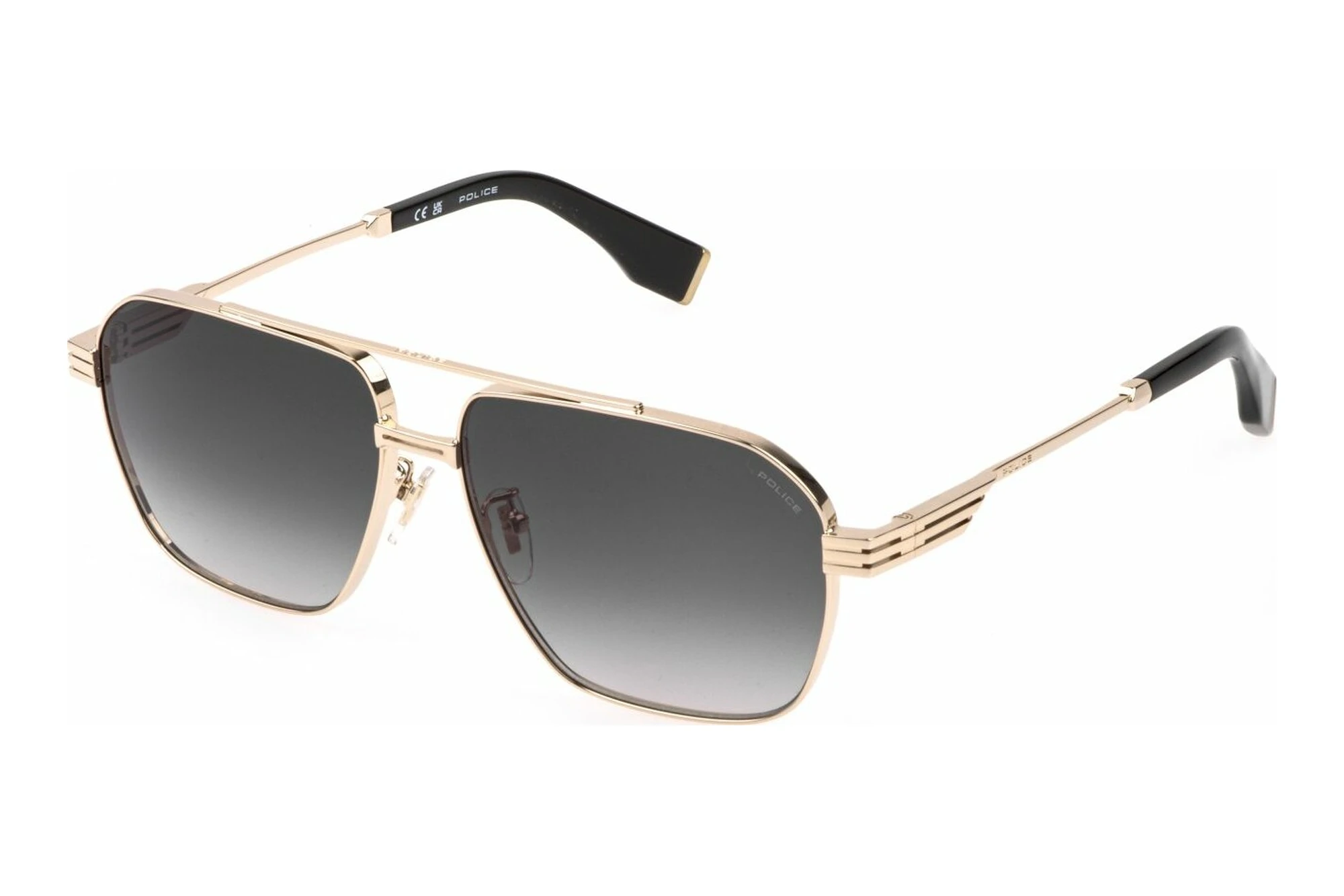 Police   SPLQ91 0300 SMOKE GRADIENTSHINY ROSE GOLD