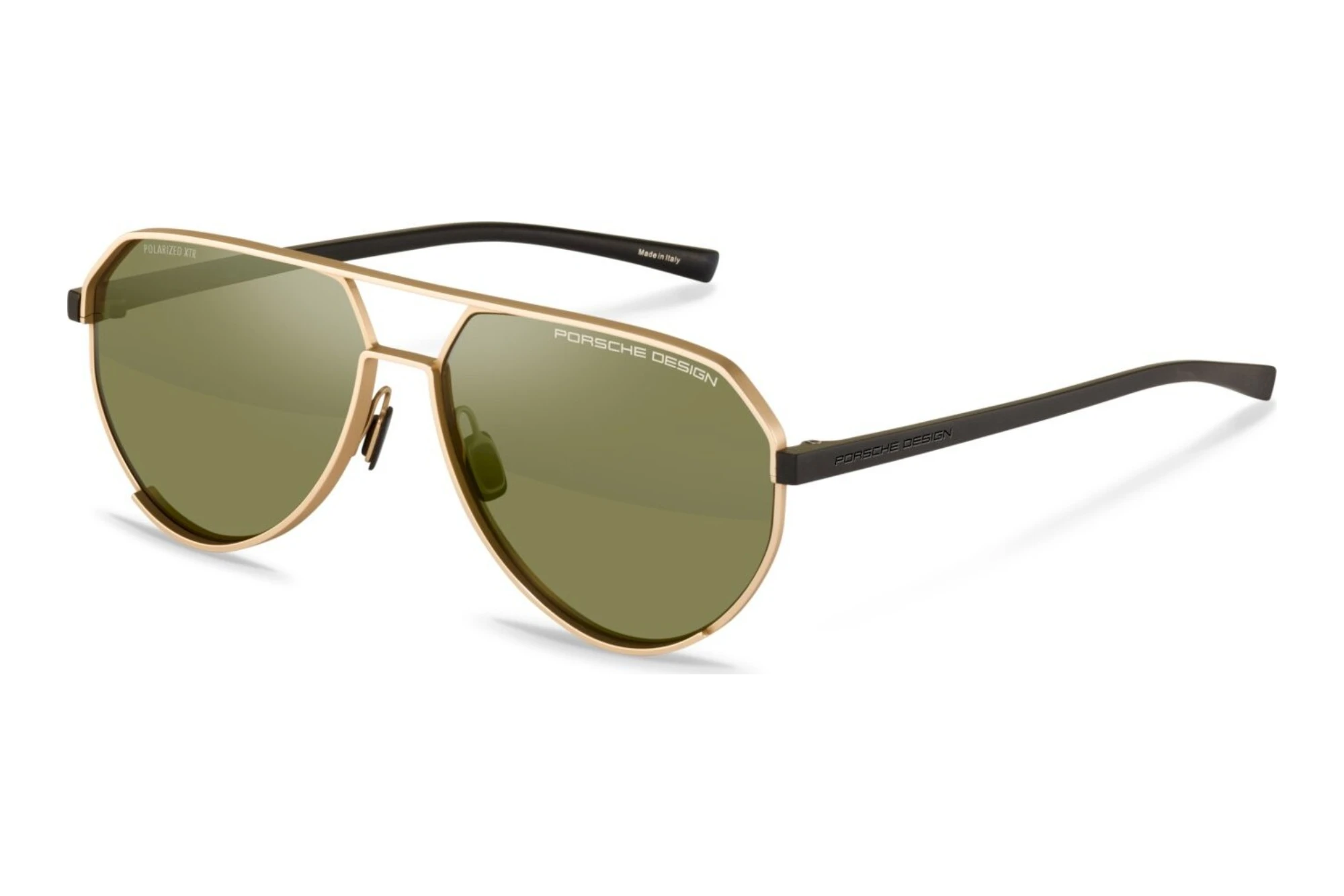 Porsche Design   P8996 C448 GREEN/DEG.MIRROR SILVERgold, black