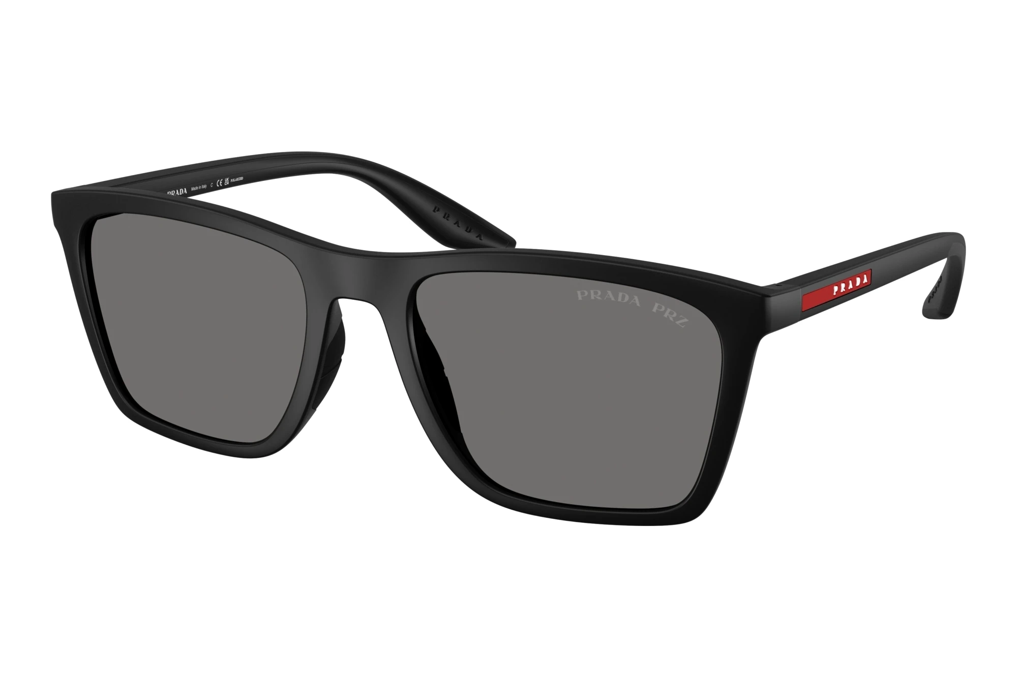 Prada Linea Rossa   PS B08S 1BO02G Dark Grey PolarizedMatte Black